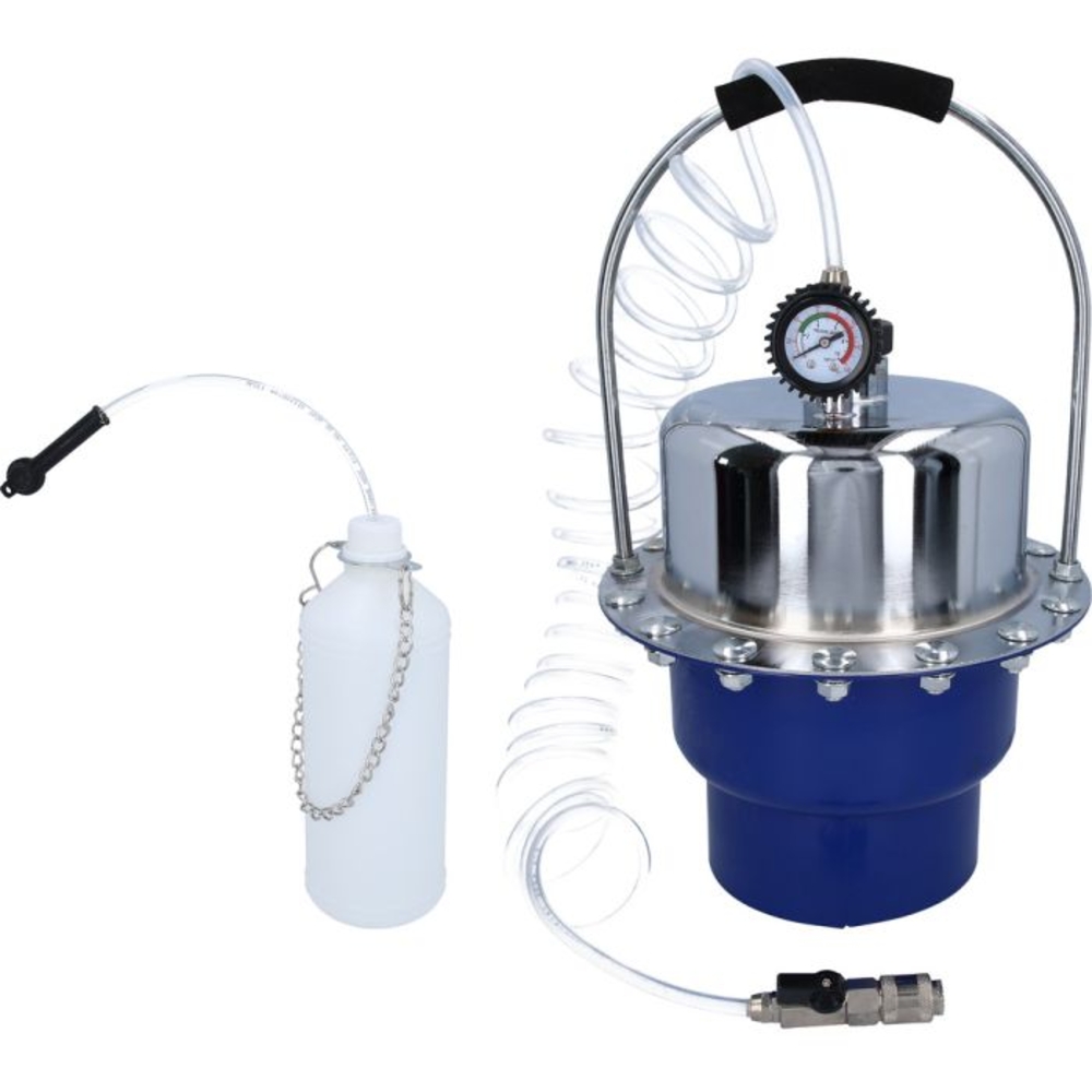 Purgeur de liquide de frein pneumatique avec récipient BRILLIANT TOOLS - KS TOOLS - BT701260