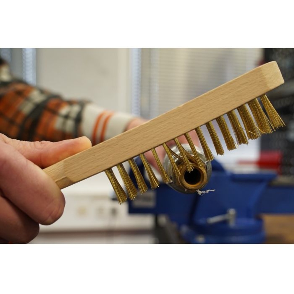 Brosse laiton 4 rangées 290mm BRILLIANT TOOLS - KS TOOLS - BT706009