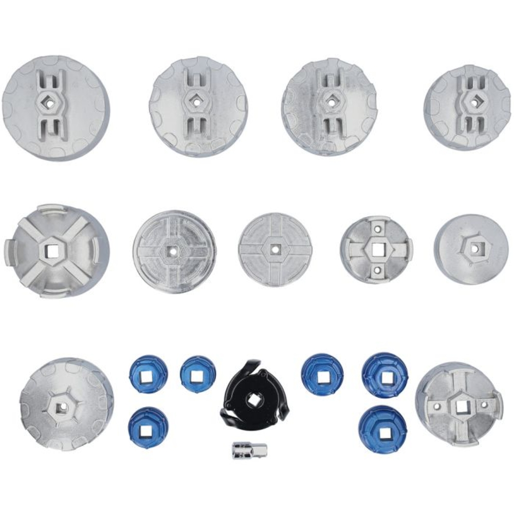 Jeu de clés pour filtre à huile 19 pcs BRILLIANT TOOLS - KS TOOLS - BT711010
