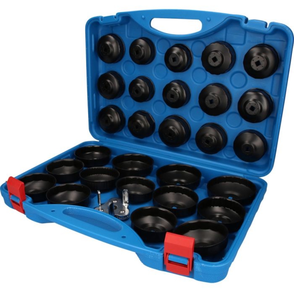 Coffret de cloches pour filtre à huile 30 pcs BRILLIANT TOOLS - KS TOOLS - BT711050