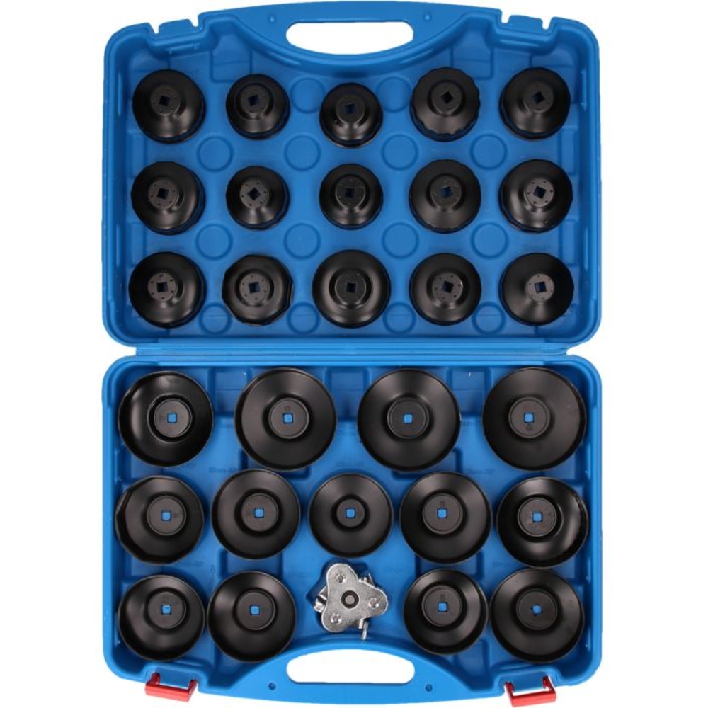 Coffret de cloches pour filtre à huile 30 pcs BRILLIANT TOOLS - KS TOOLS - BT711050