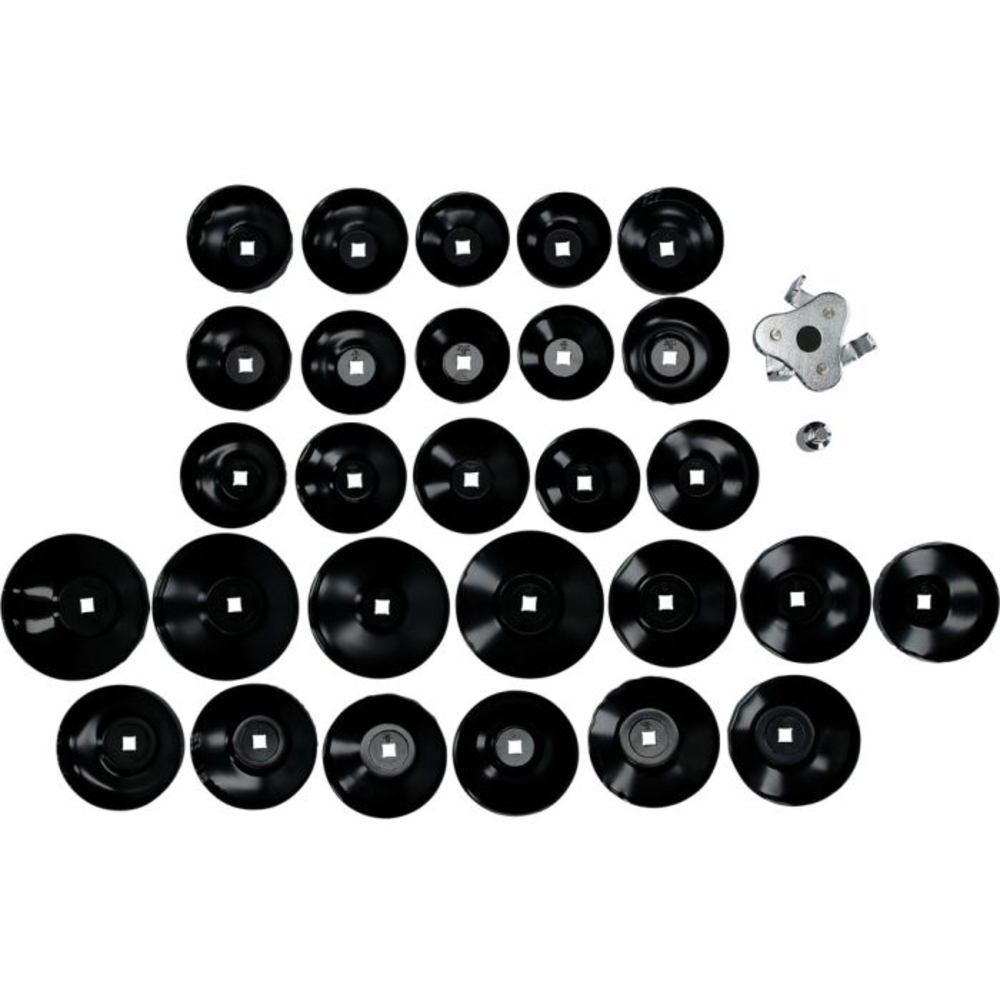 Coffret de cloches pour filtre à huile 30 pcs BRILLIANT TOOLS - KS TOOLS - BT711050