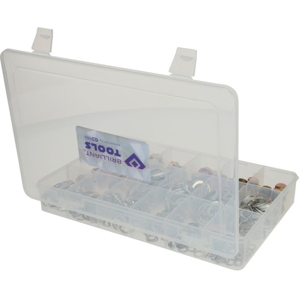 Assortiment de vis de vidange et joints 534 pcs BRILLIANT TOOLS - KS TOOLS - BT711200