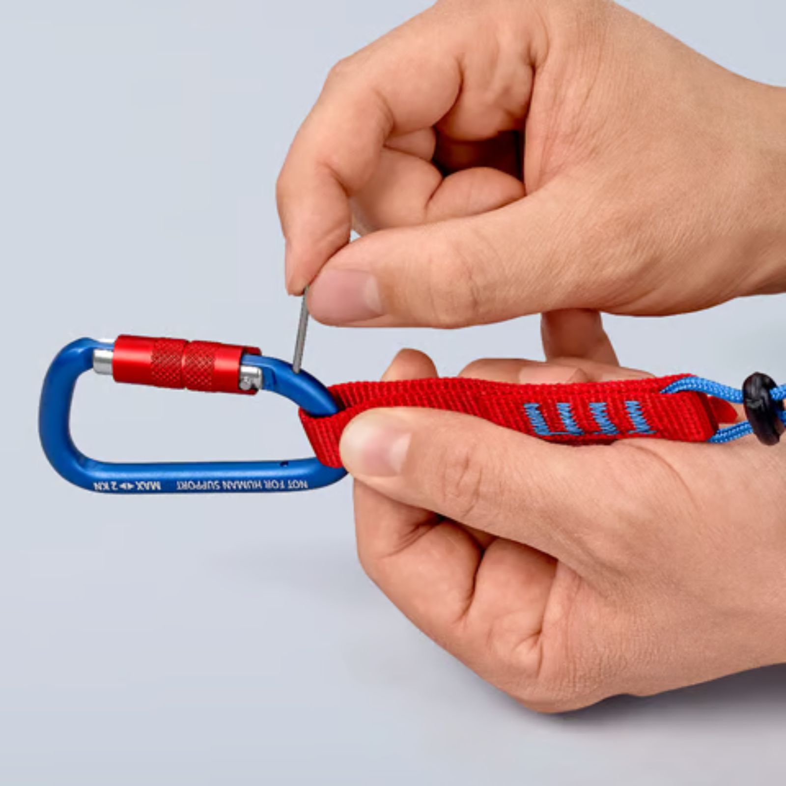 Mousquetons pour système antichute KNIPEX - 00 50 03 T BK