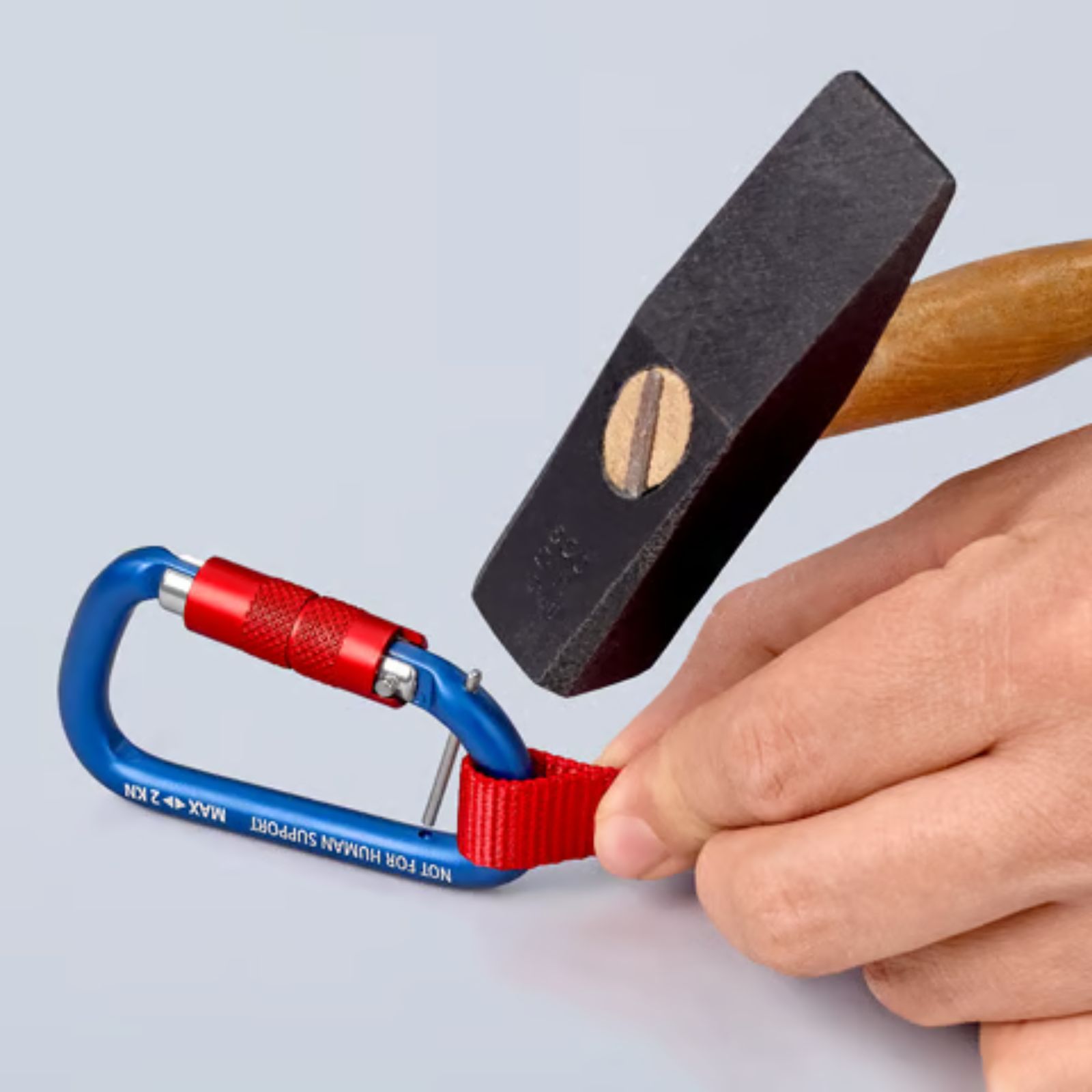Mousquetons pour système antichute KNIPEX - 00 50 03 T BK