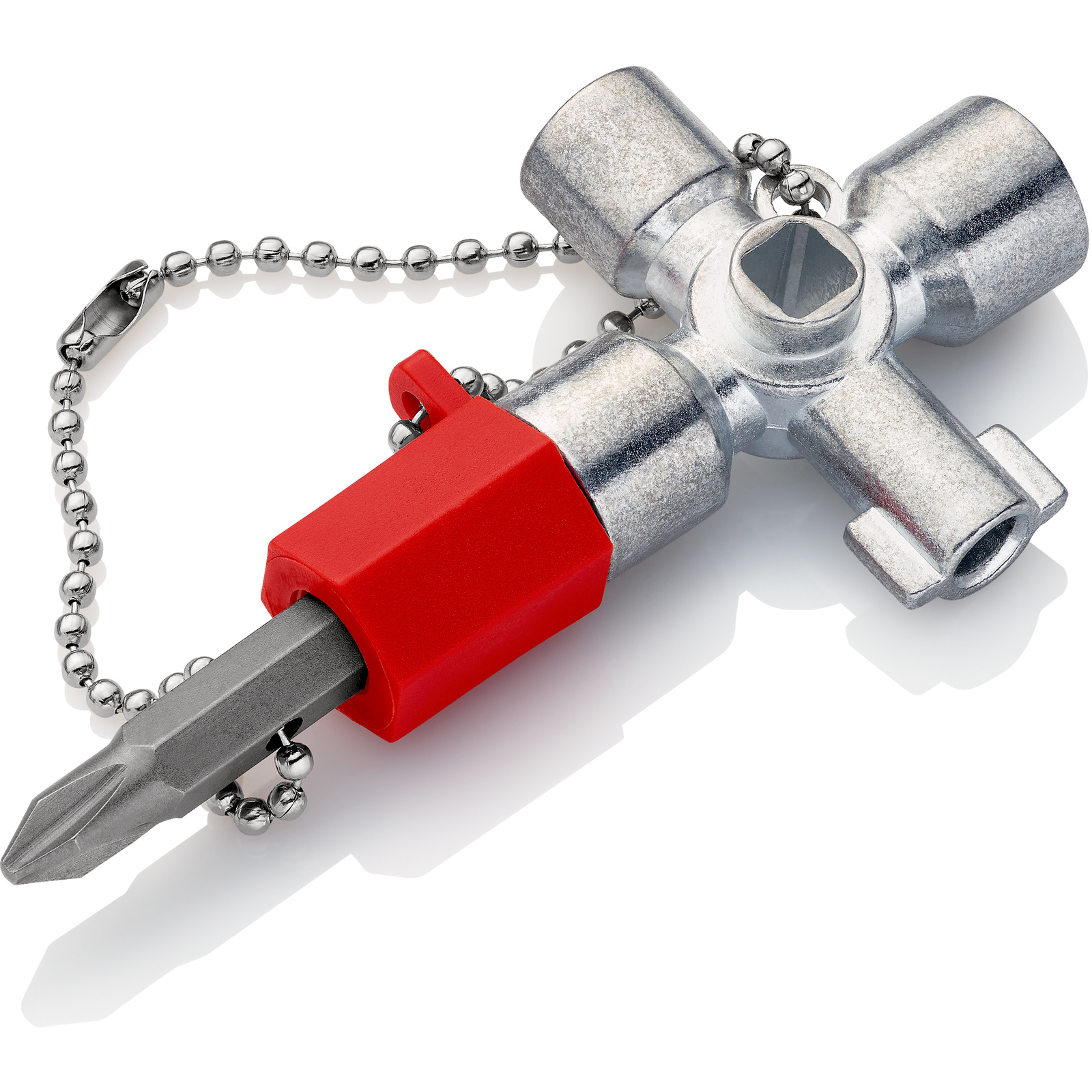 Clé universelle pour armoires de commande et systèmes de fermeture 44mm KNIPEX - 001102