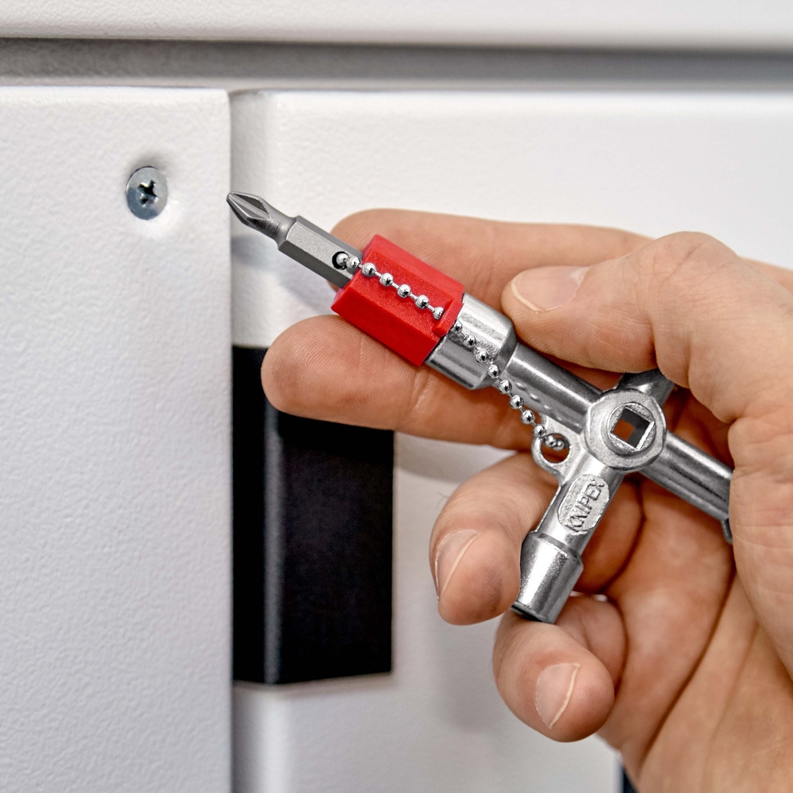 Profi-Key Clé pour systèmes de fermeture standard - 76mm - Poignées longues KNIPEX - 001103