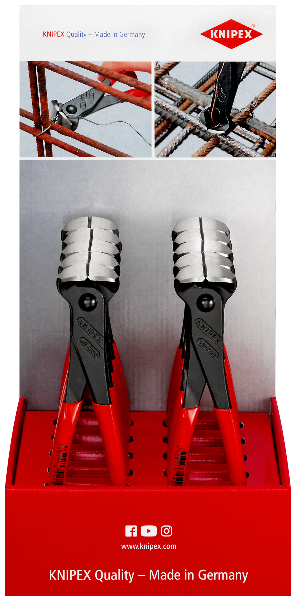 Presentoir comptoir 10 x 68 01 200 KNIPEX - 00 18 01 V10