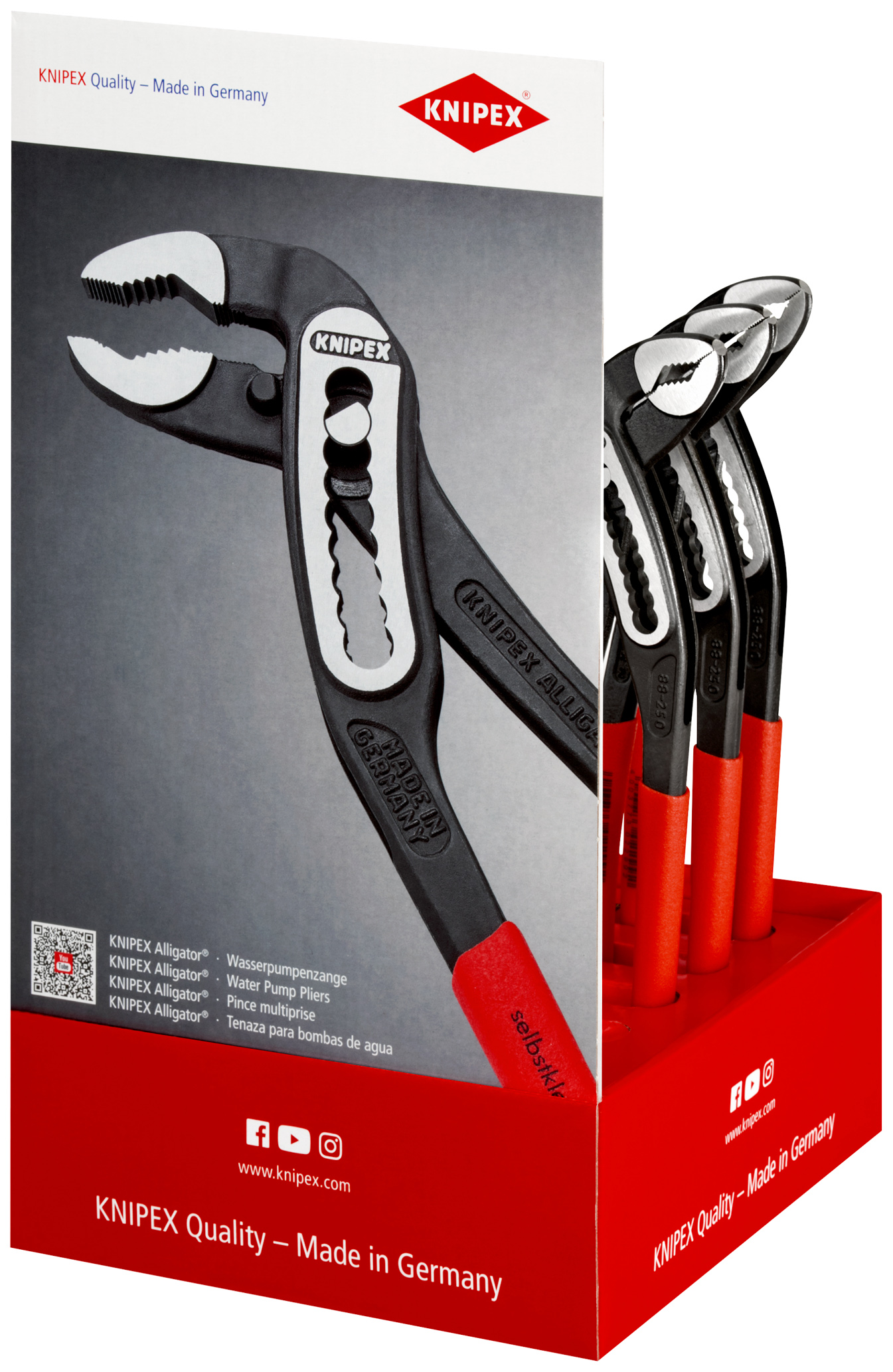 Presentoir comptoir 10 x 88 01 250 KNIPEX - 00 18 01 V12