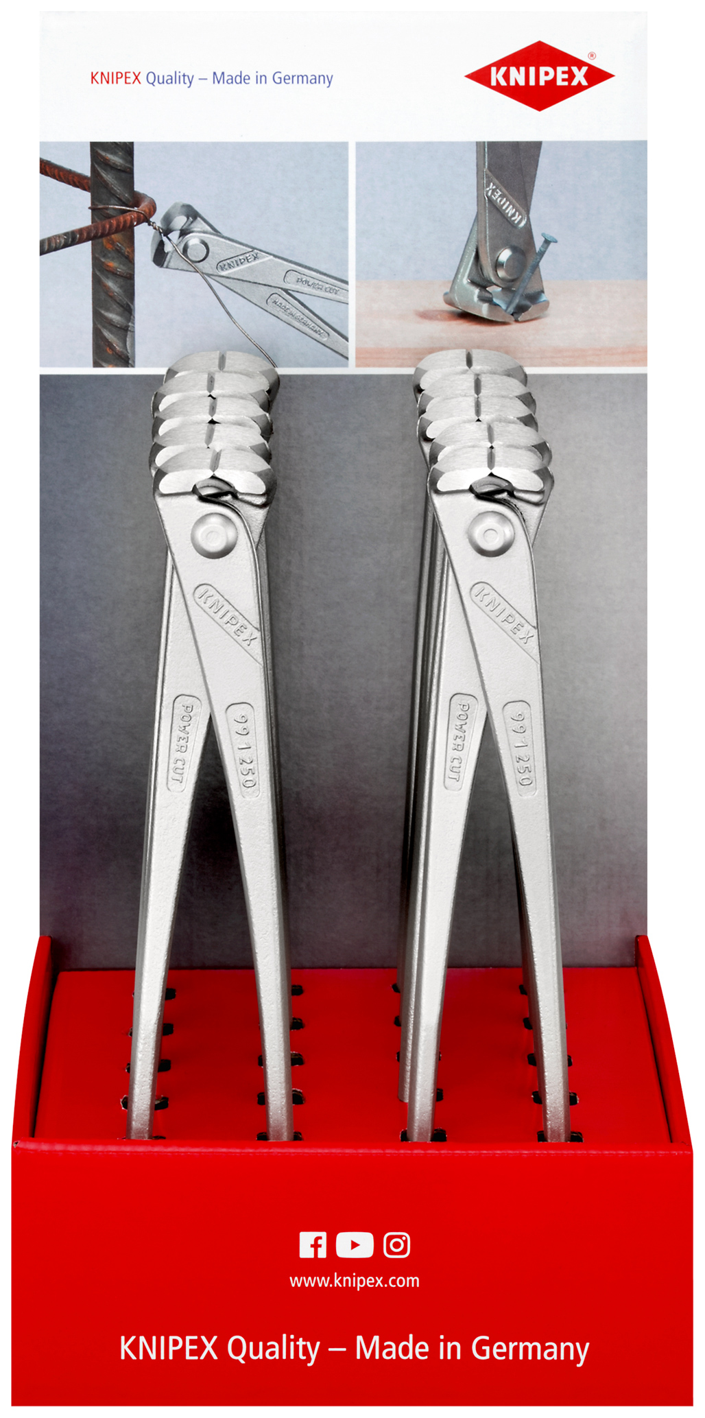 Presentoir comptoir 10 x 99 14 250 KNIPEX - 00 18 01 V23