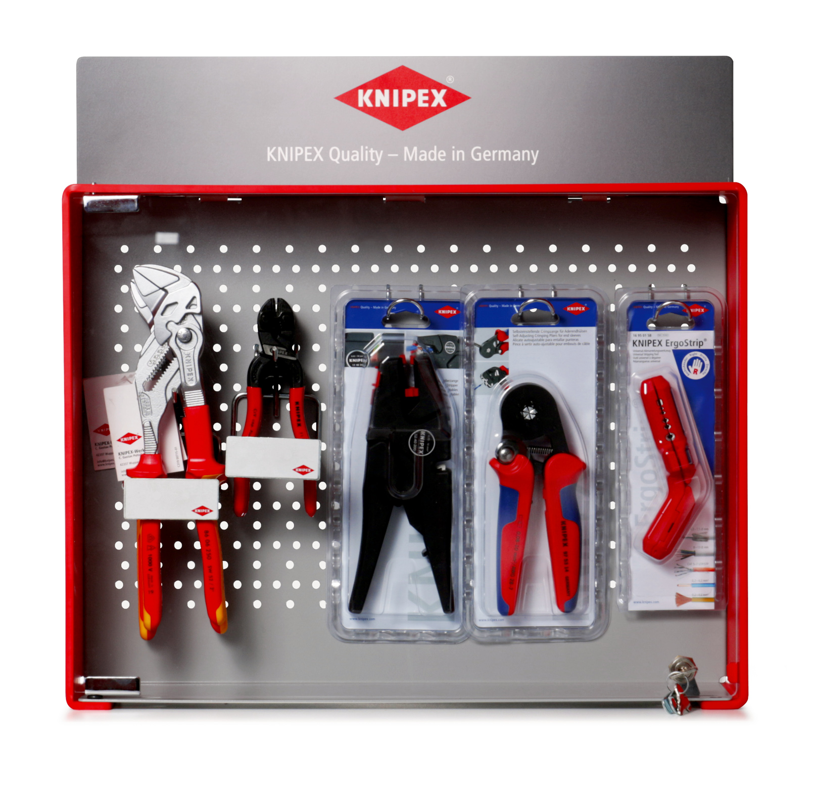 Vitrine comptoir vide verrouillable KNIPEX - 00 19 30 VIT 4