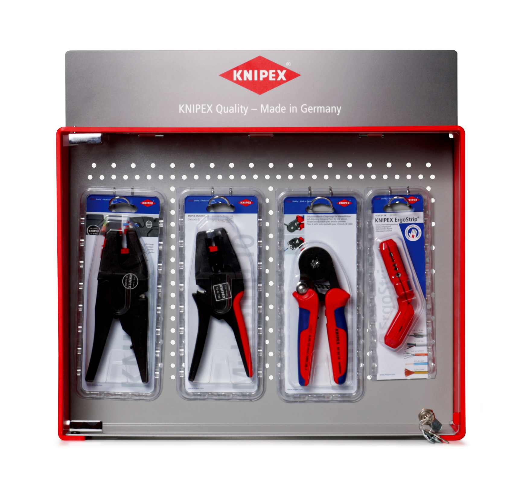 Vitrine comptoir vide verrouillable KNIPEX - 00 19 30 VIT 4