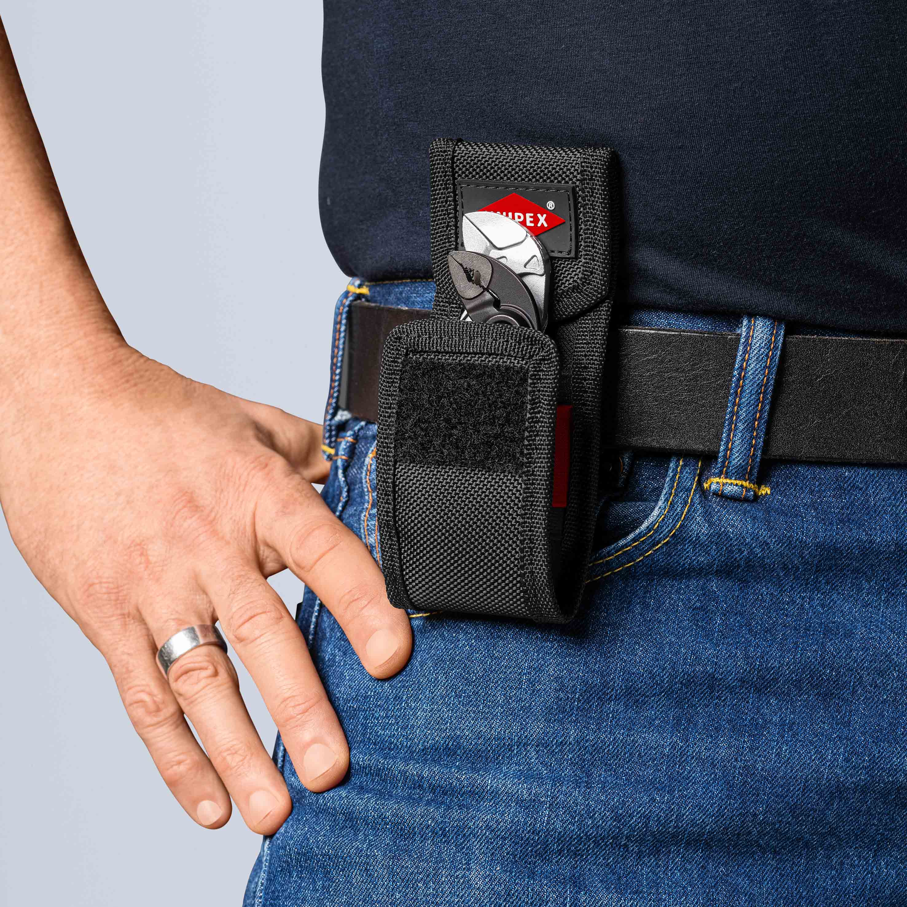 Lot de pinces XS en pochette ceinture, Cobra XS 87 00 100, Pince clé 86 04 100 KNIPEX - 002072V04XS