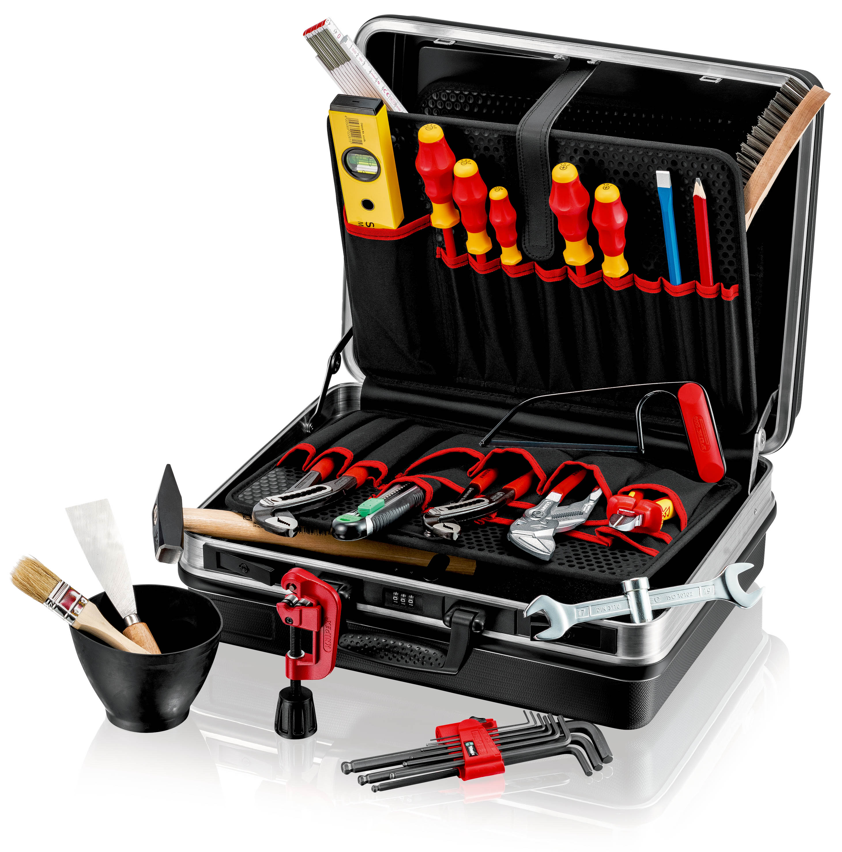 Mallette à outils pour apprentis “Basic” Plomberie 31 pièces KNIPEX - 002105HKS