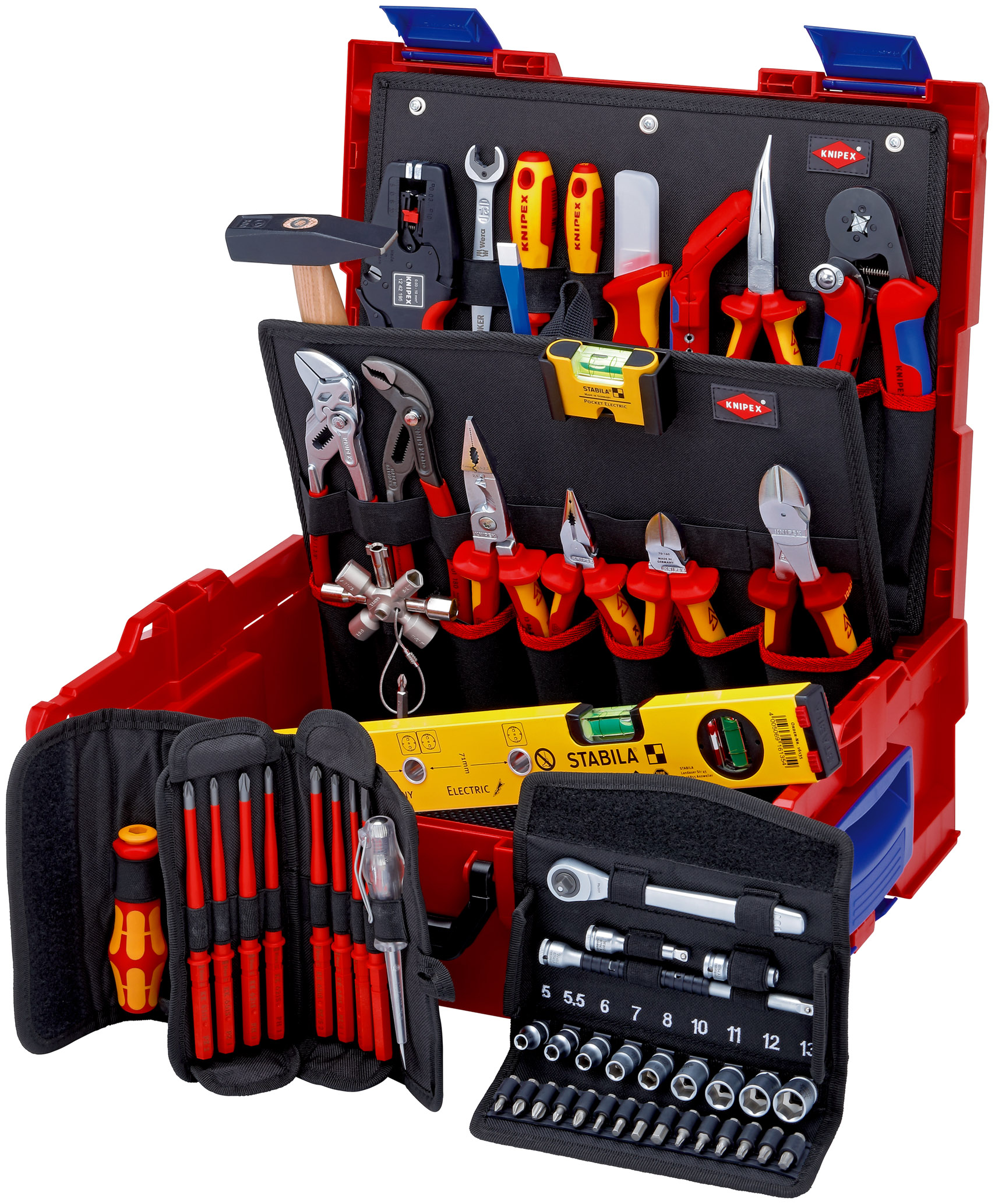 Valise l-boxx knipex 63 outils electro KNIPEX - 00 21 19 LB E