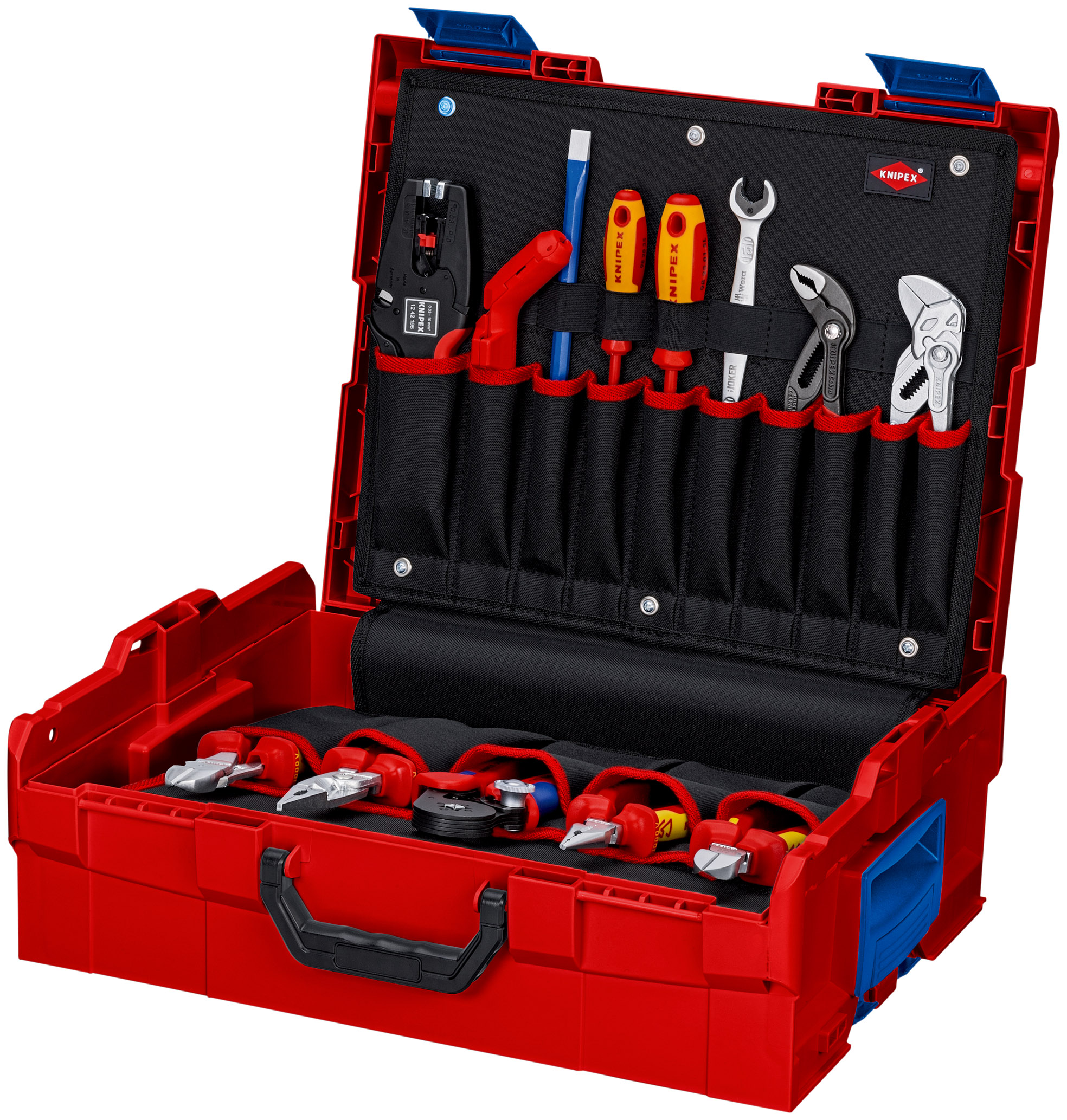 Valise l-boxx knipex 63 outils electro KNIPEX - 00 21 19 LB E