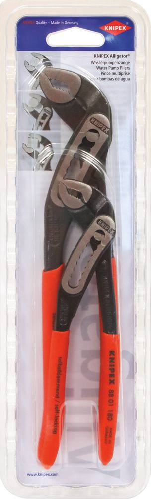 Pinces multiprises entrepassées alligator 180 et 250mm KNIPEX - 003120V02