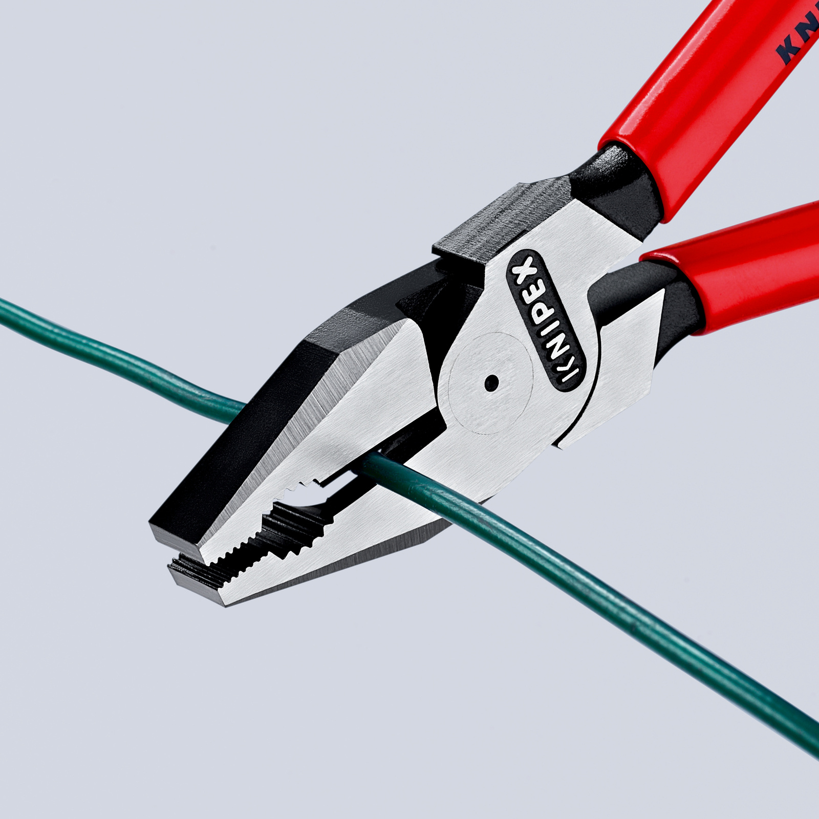 Pince universelle à forte démultiplication 200mm - Gainage PVC KNIPEX - 0201200