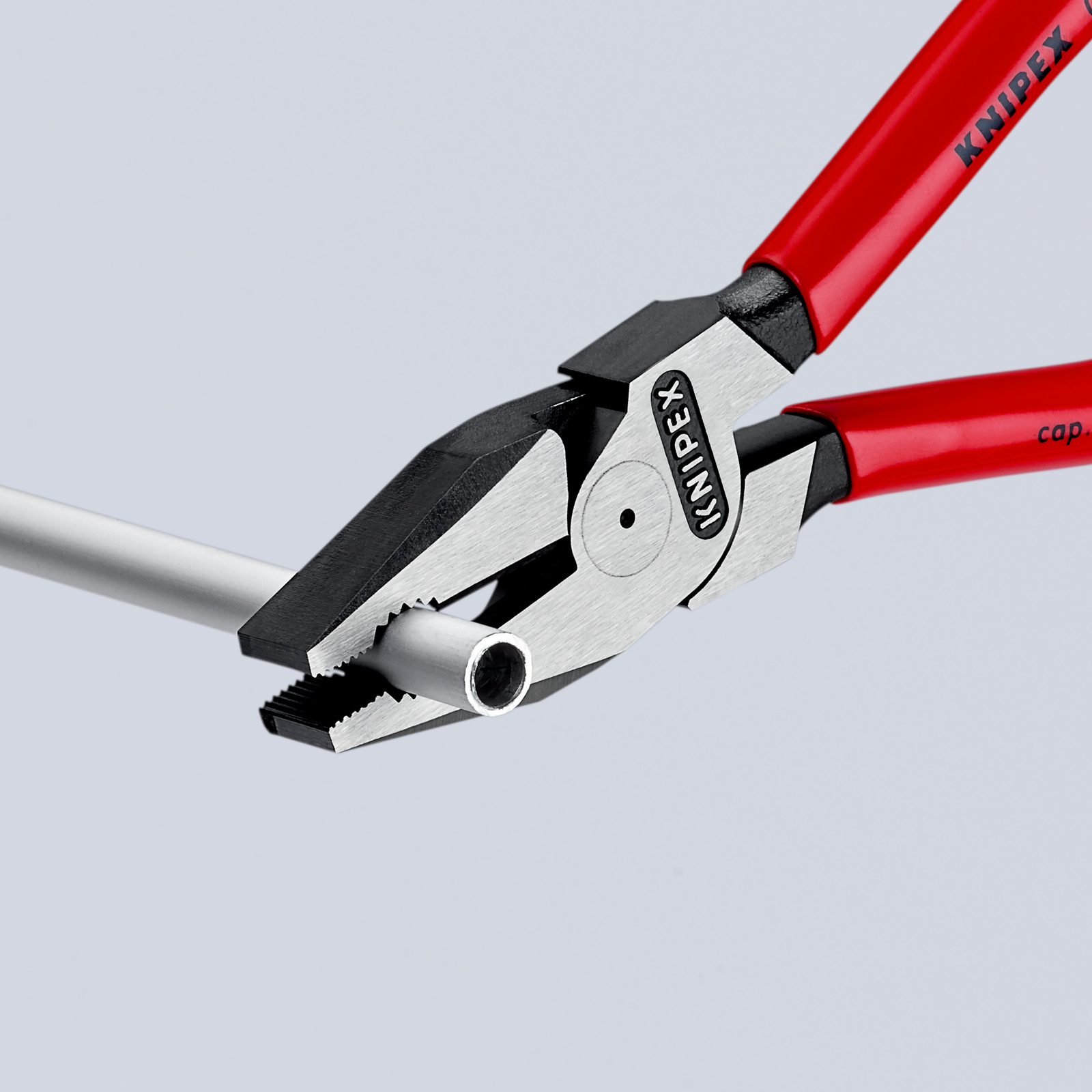Pince universelle à forte démultiplication 200mm - Gainage PVC KNIPEX - 0201200