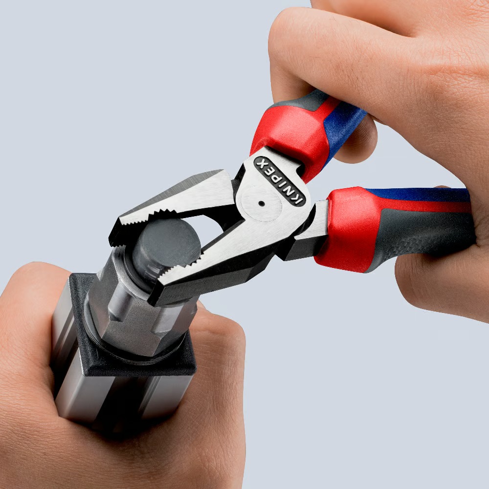 Pince universelle à forte démultiplication 180 mm - KNIPEX - 02 02 180
