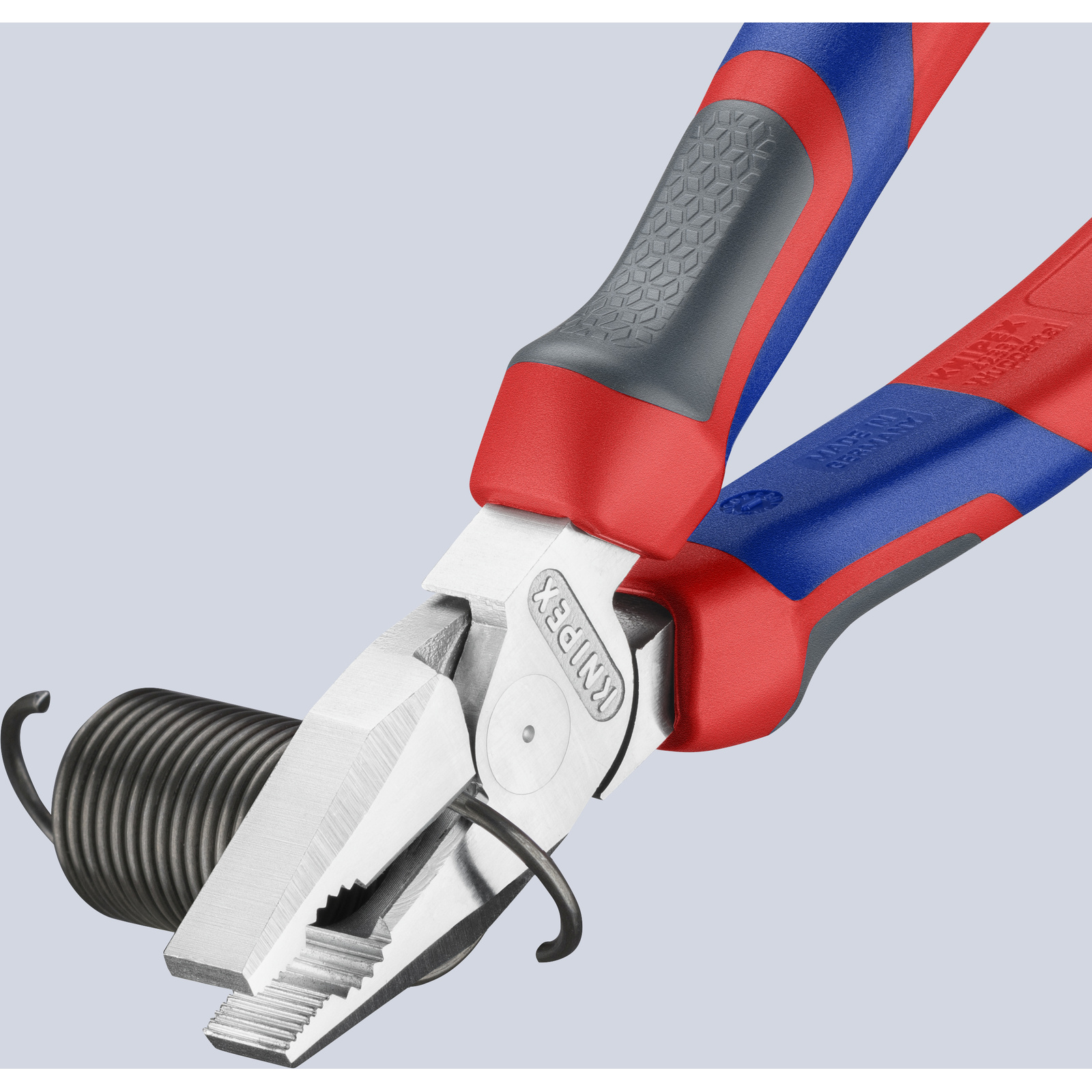 Pince universelle à forte démultiplication 180mm - Tri-matière - Chromée KNIPEX - 0205180