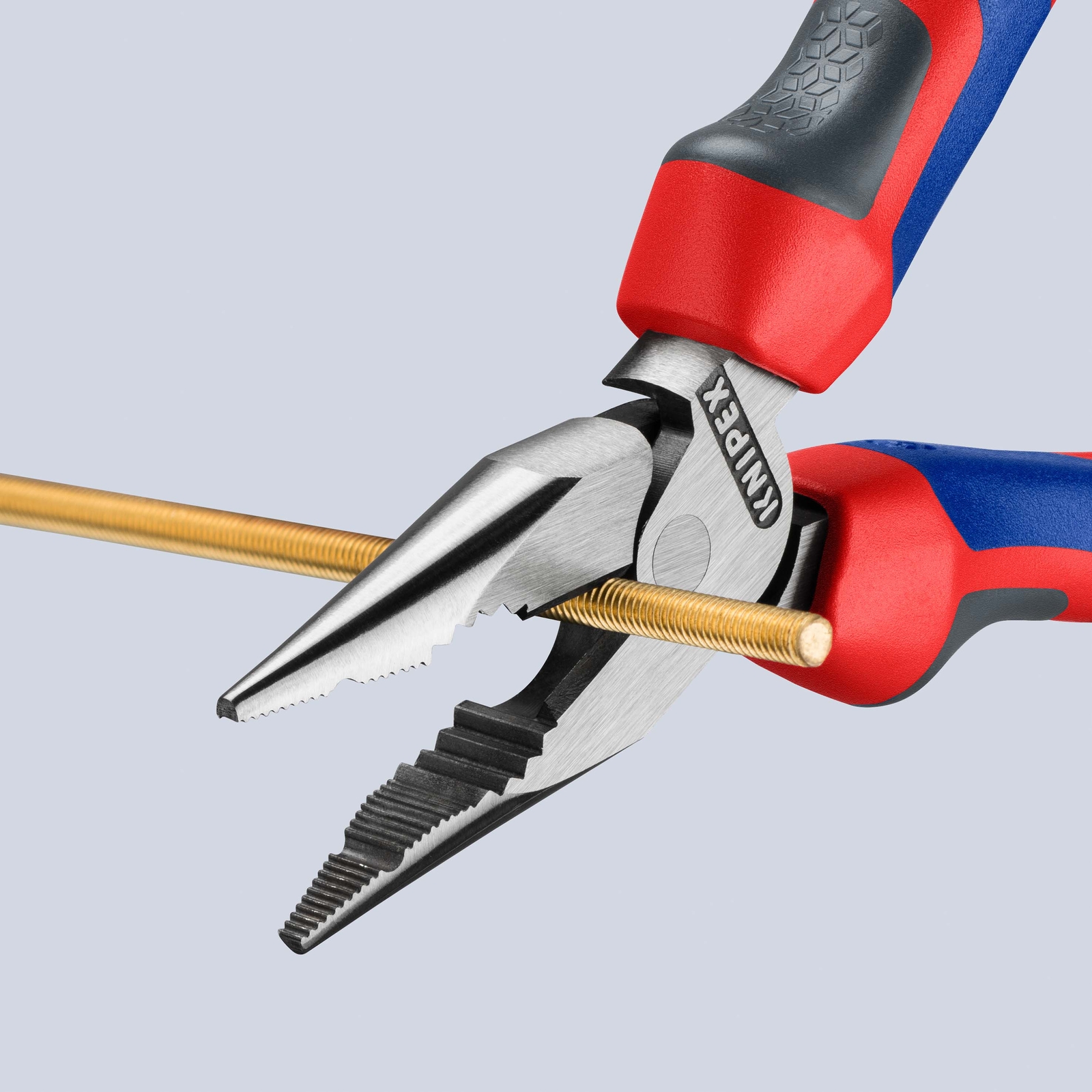 Pince universelle multifonctions 145mm avec tranchant - Bi-matière KNIPEX - 0822145