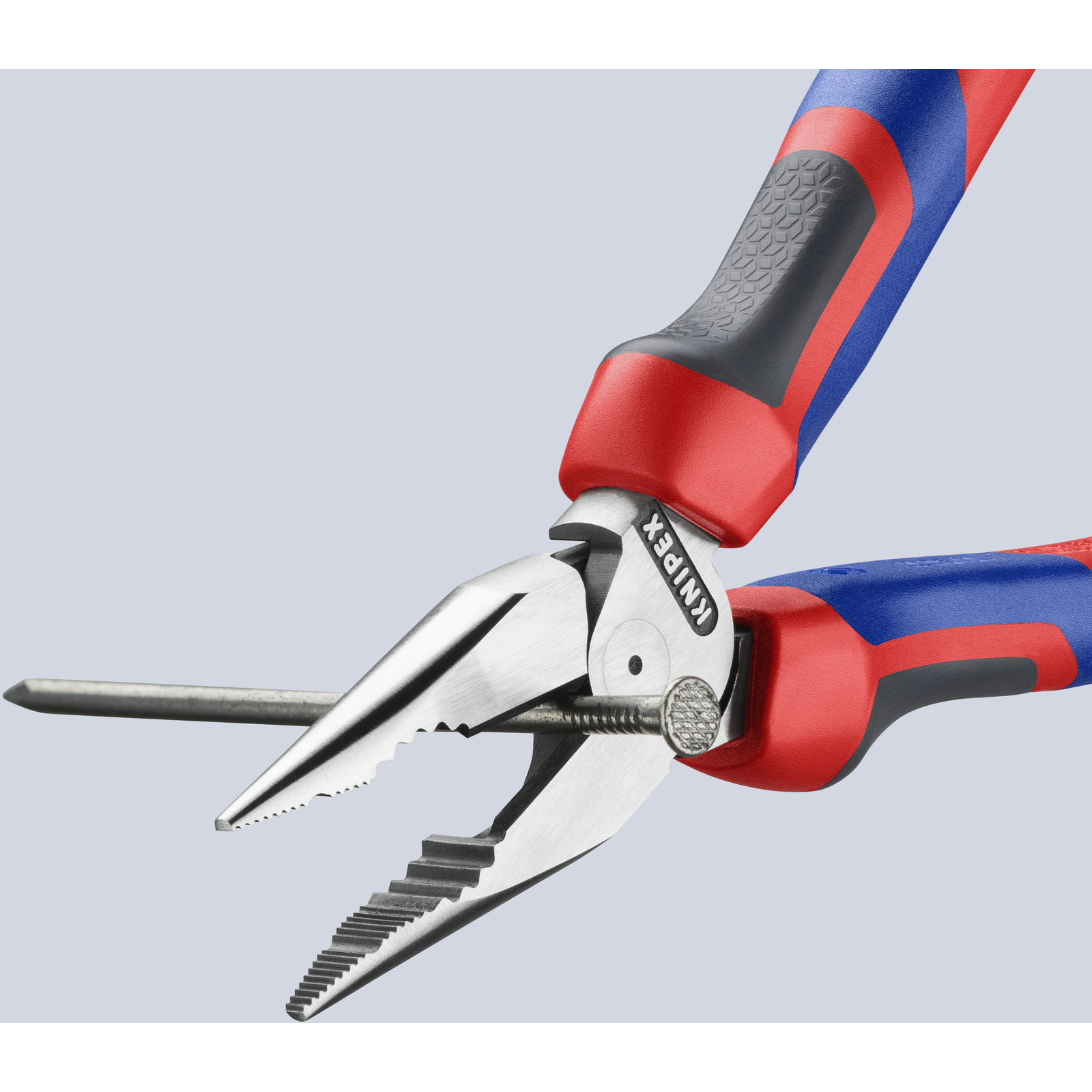 Pince universelle multifonctions 185mm avec tranchant - Tri-matière KNIPEX - 0822185
