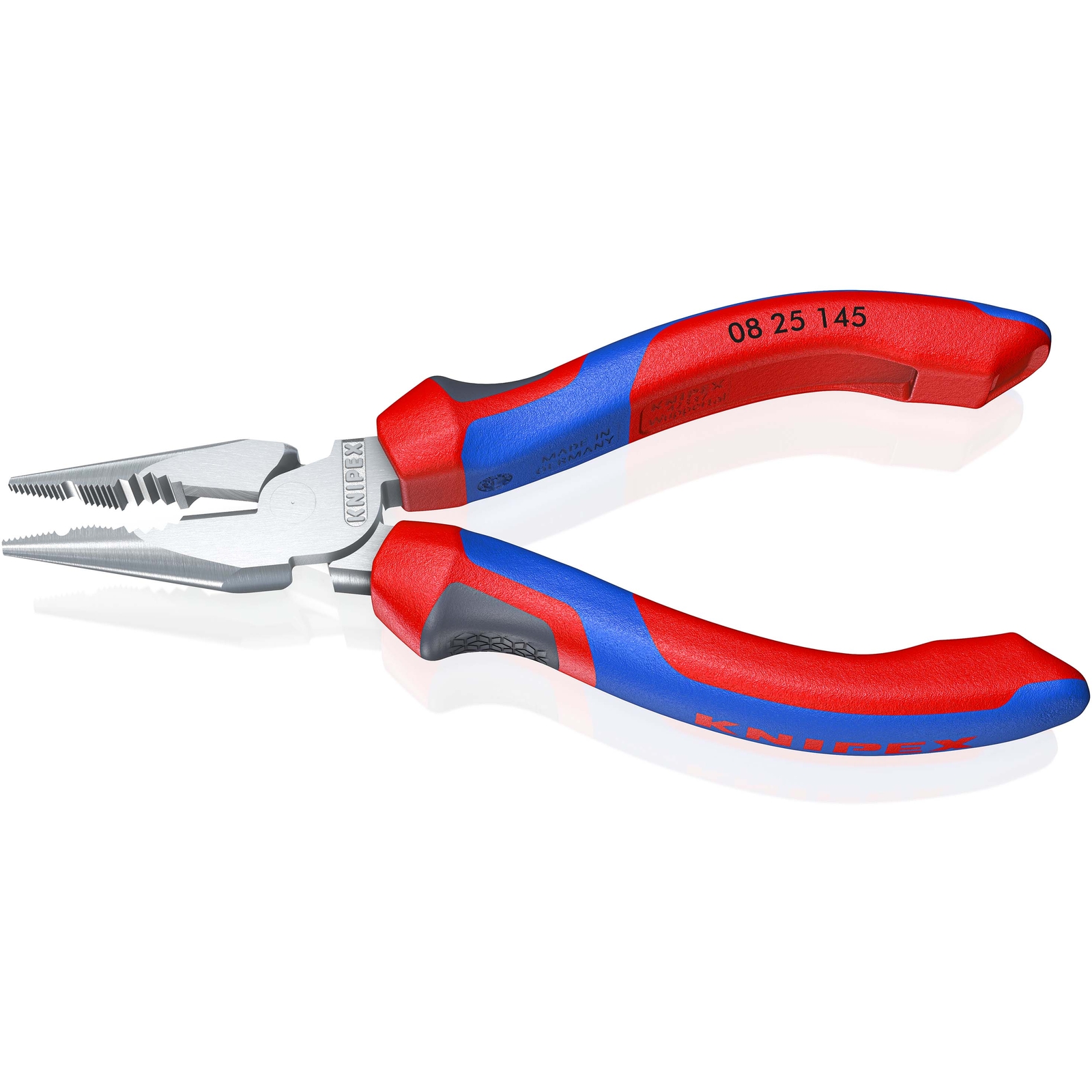 Pince universelle multifonctions 145mm avec tranchant - Bi-matière KNIPEX - 0825145