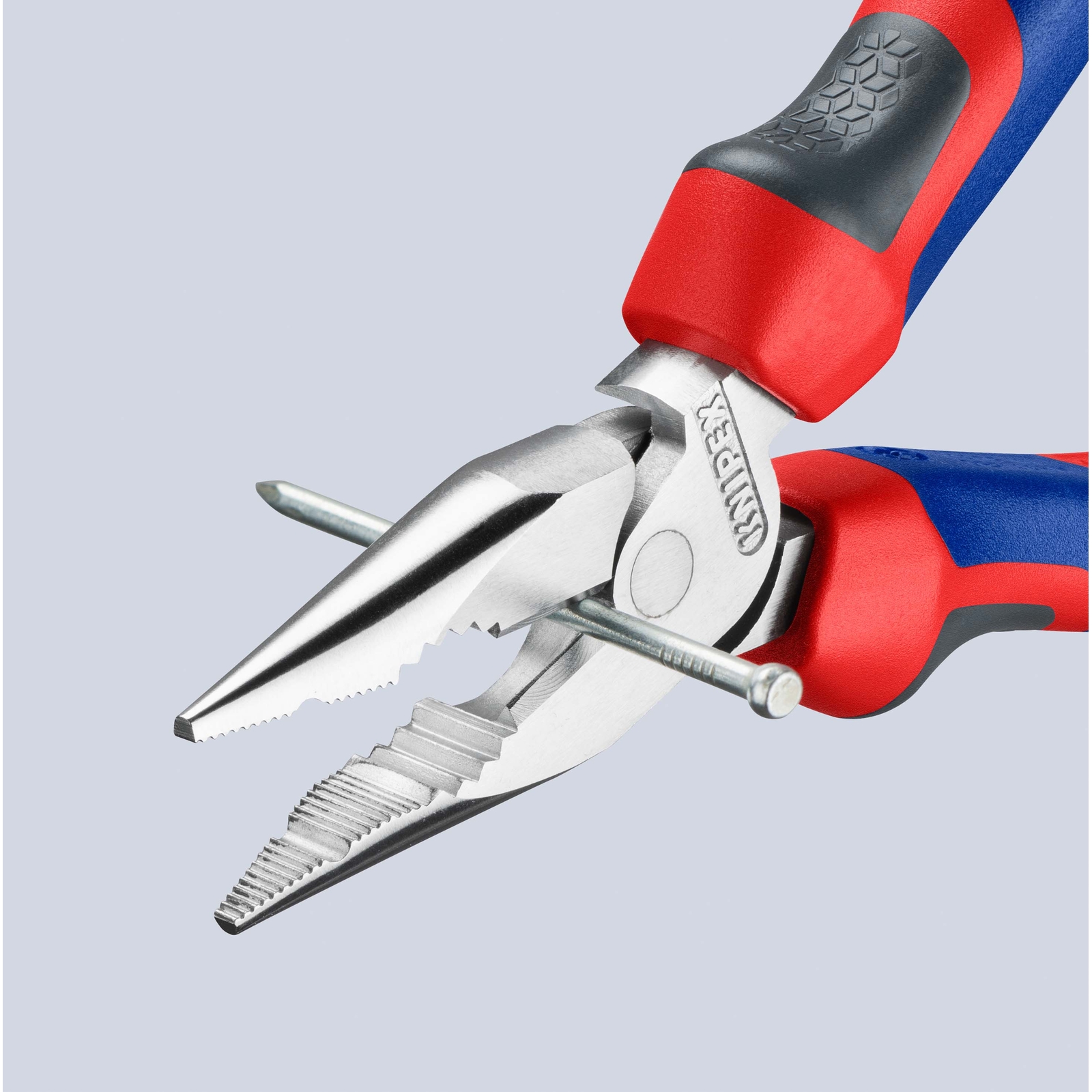 Pince universelle multifonctions 145mm avec tranchant - Bi-matière KNIPEX - 0825145