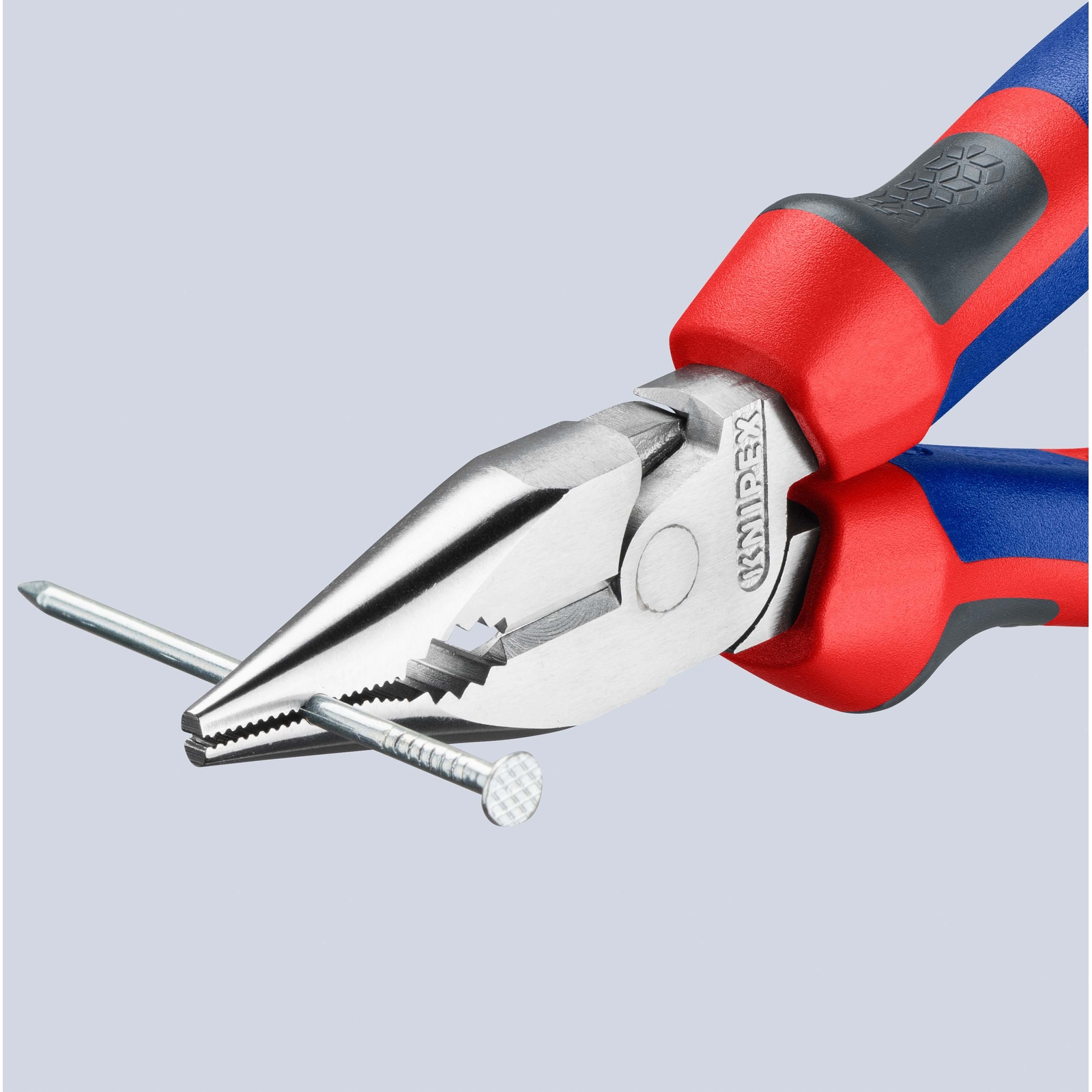 Pince universelle multifonctions 145mm avec tranchant - Bi-matière KNIPEX - 0825145