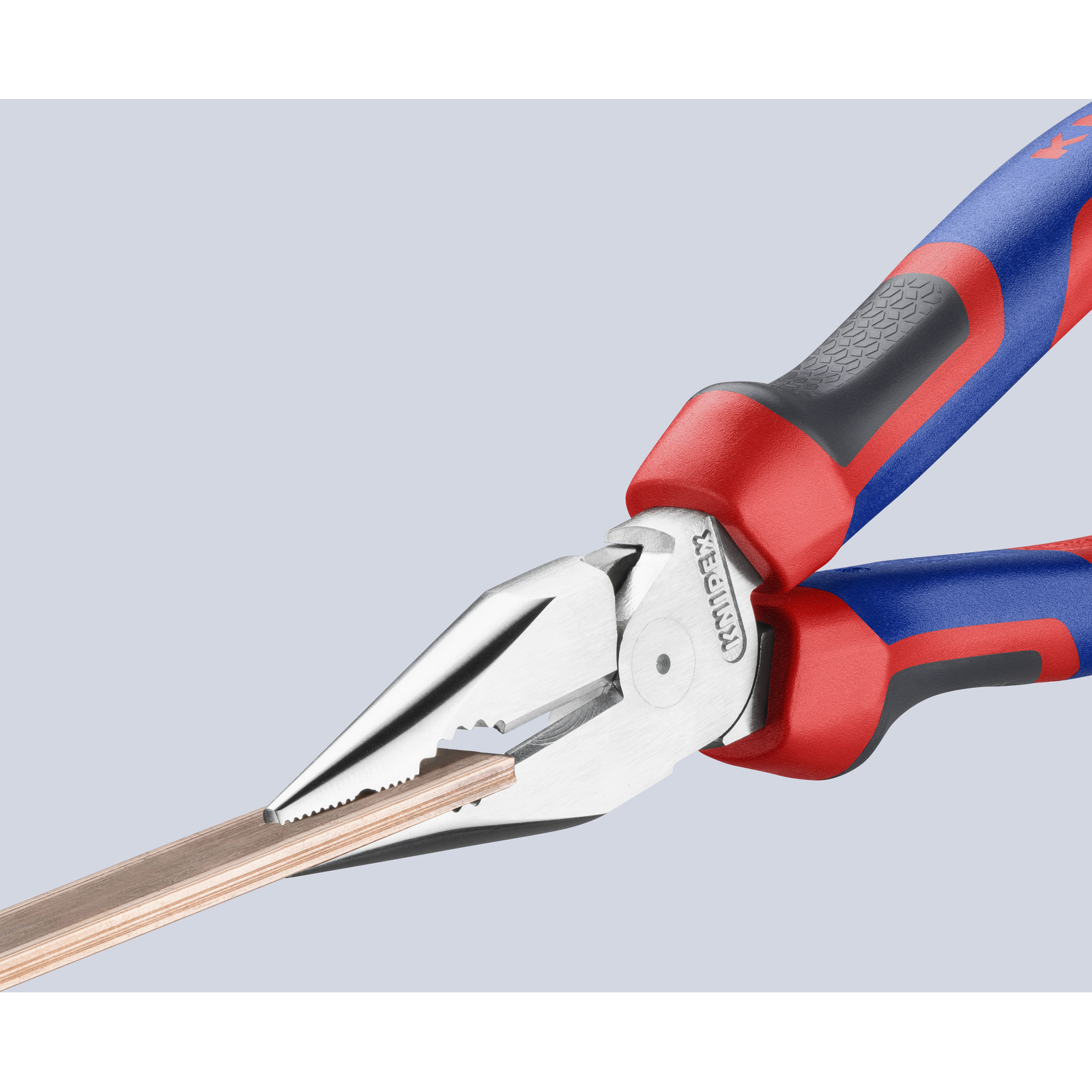 Pince universelle multifonctions 185mm avec tranchant - Tri-matière KNIPEX - 0825185