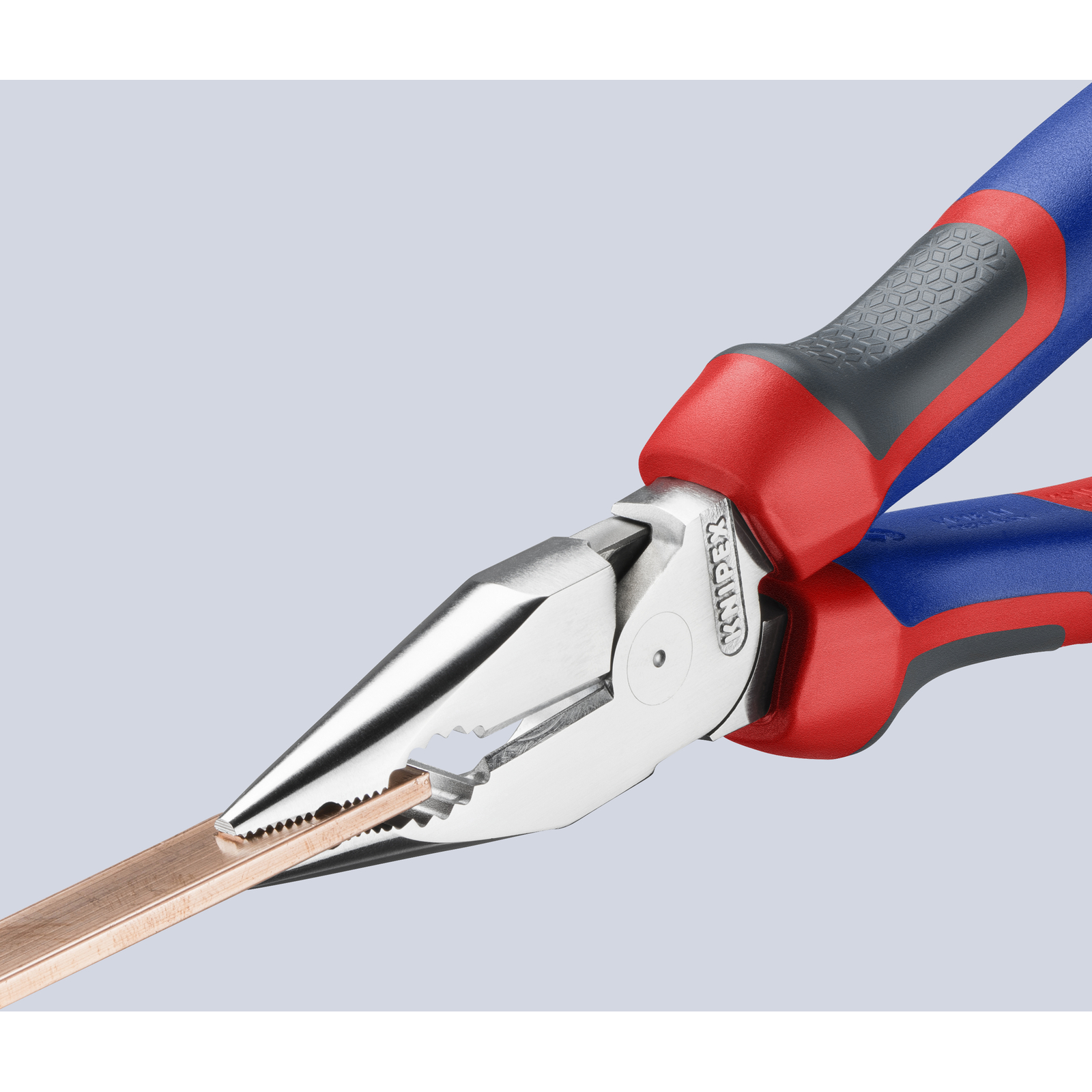 Pince universelle multifonctions 185mm avec tranchant - Tri-matière KNIPEX - 0825185