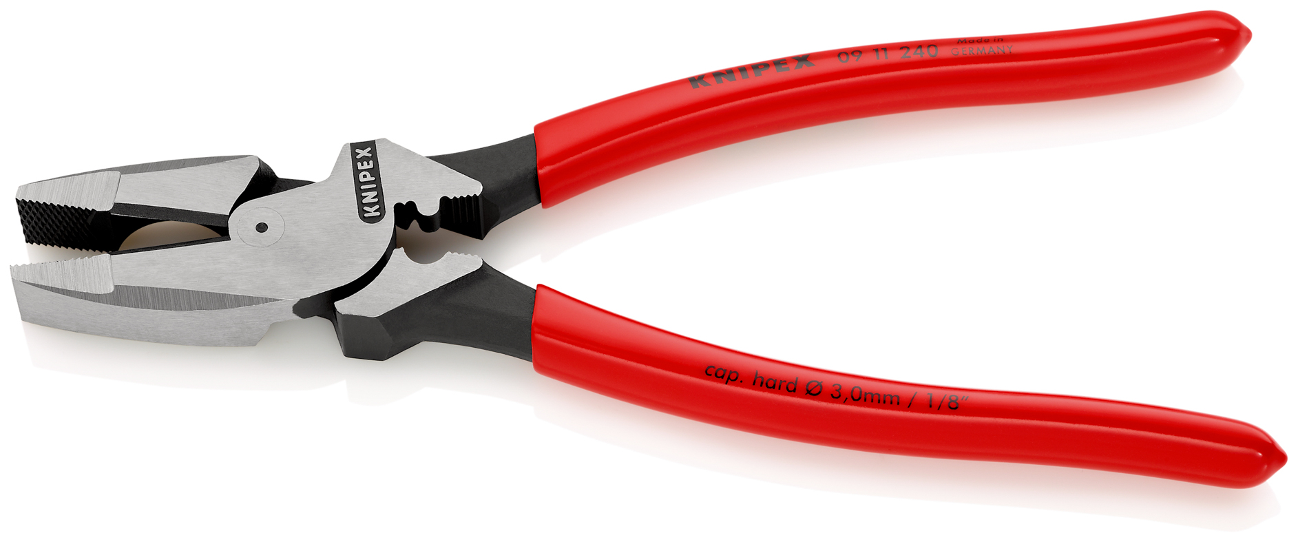 Pince univ lineman 240mm + sertissage sb KNIPEX - 09 11 240 SB