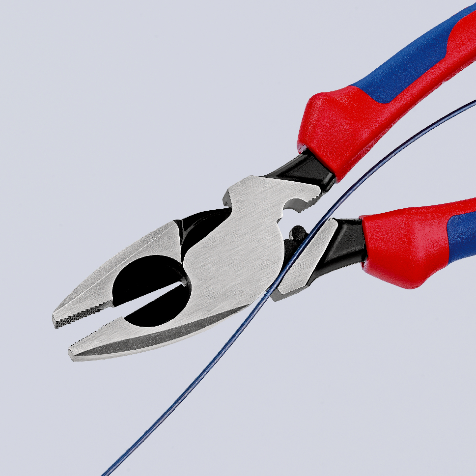Pince univ lineman 240mm + sertissage t KNIPEX - 09 12 240 T