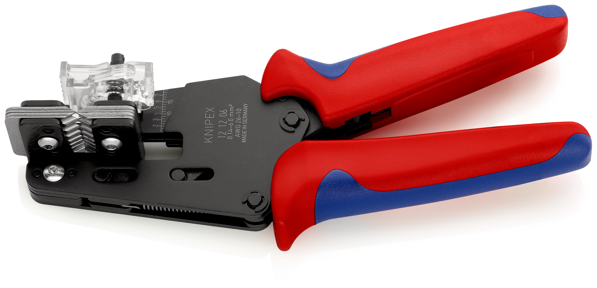 Pince a denuder avec 4 couteaux de forme KNIPEX - 12 12 06