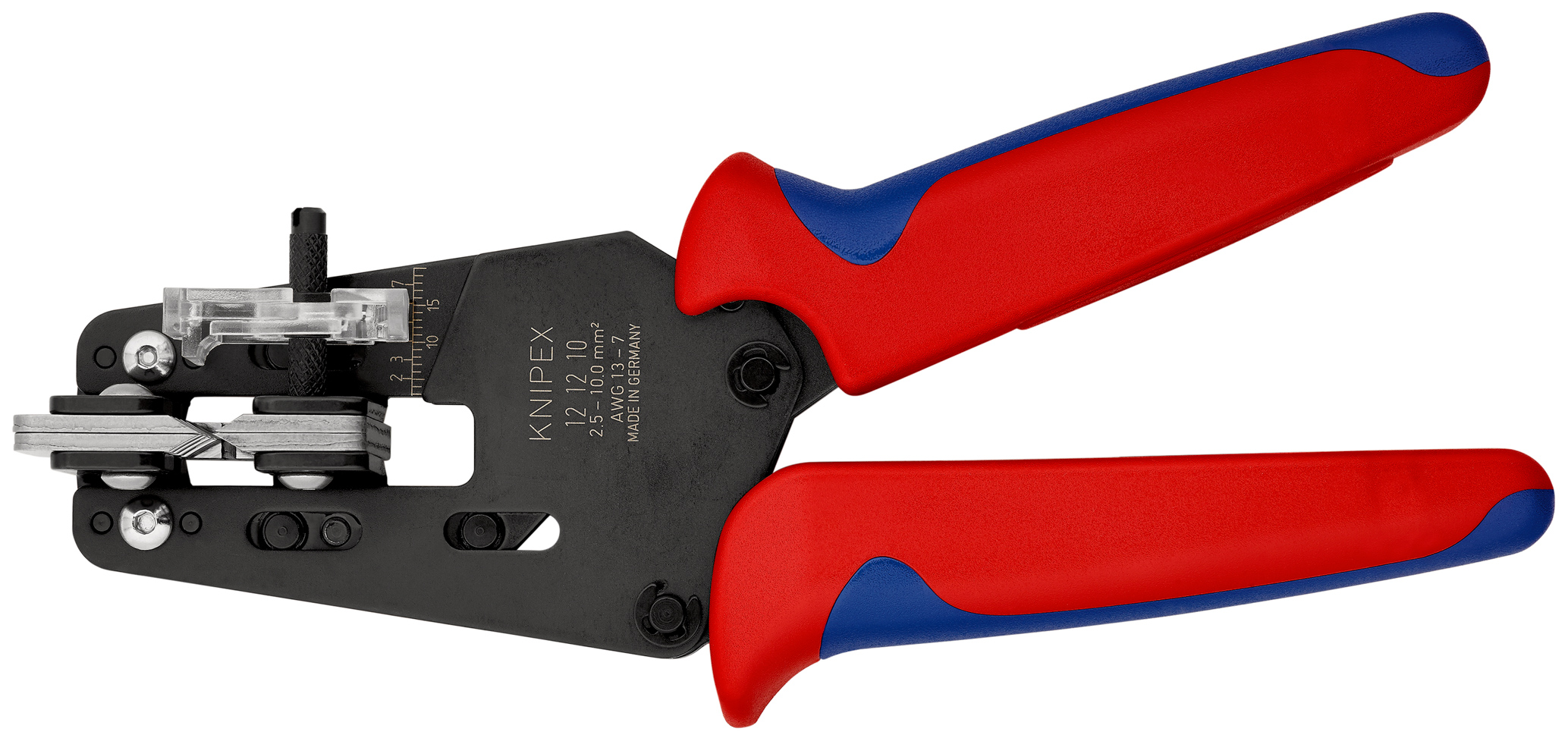 Pince a denuder avec 4 couteaux de forme KNIPEX - 12 12 10