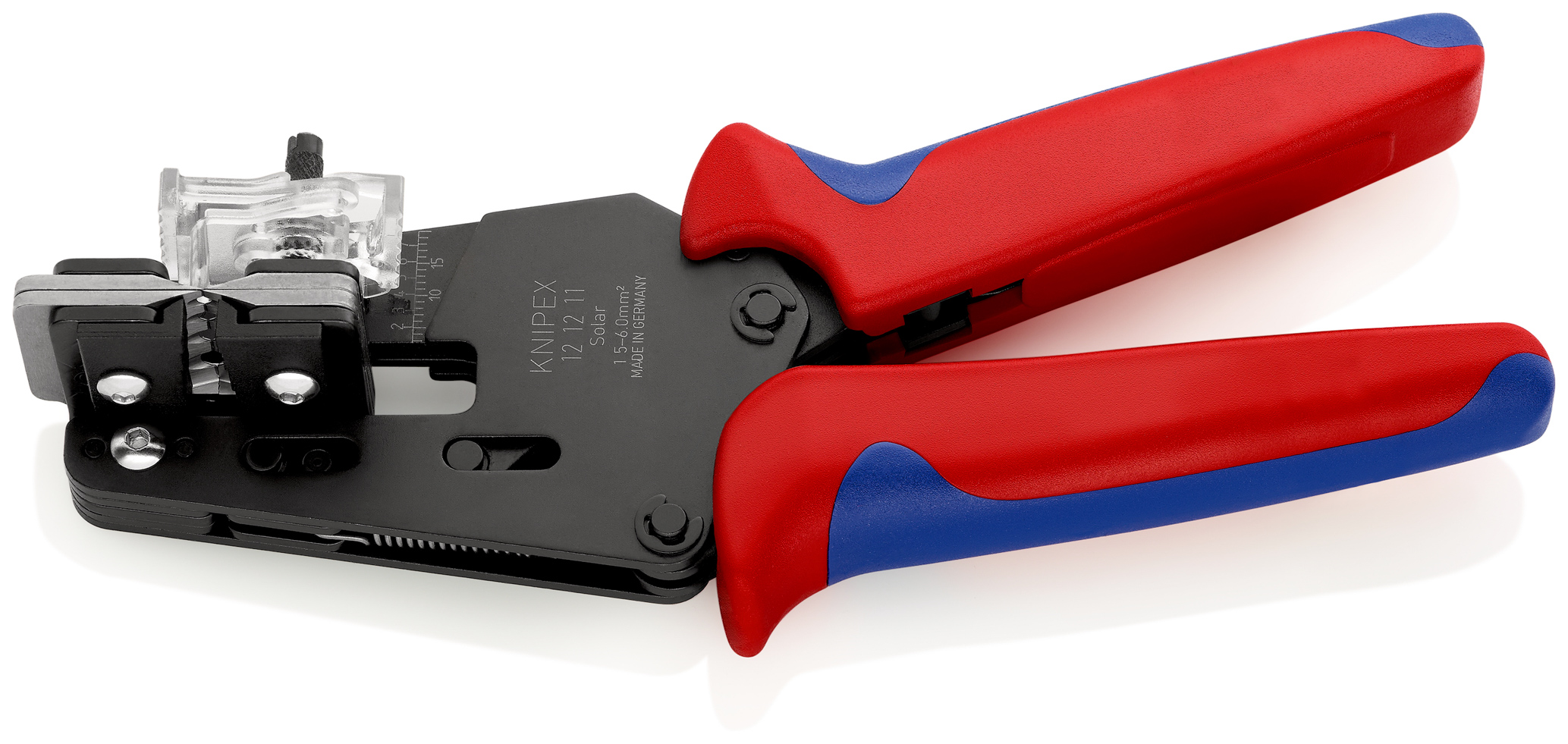 Pince a denuder avec 4 couteaux de forme KNIPEX - 12 12 11