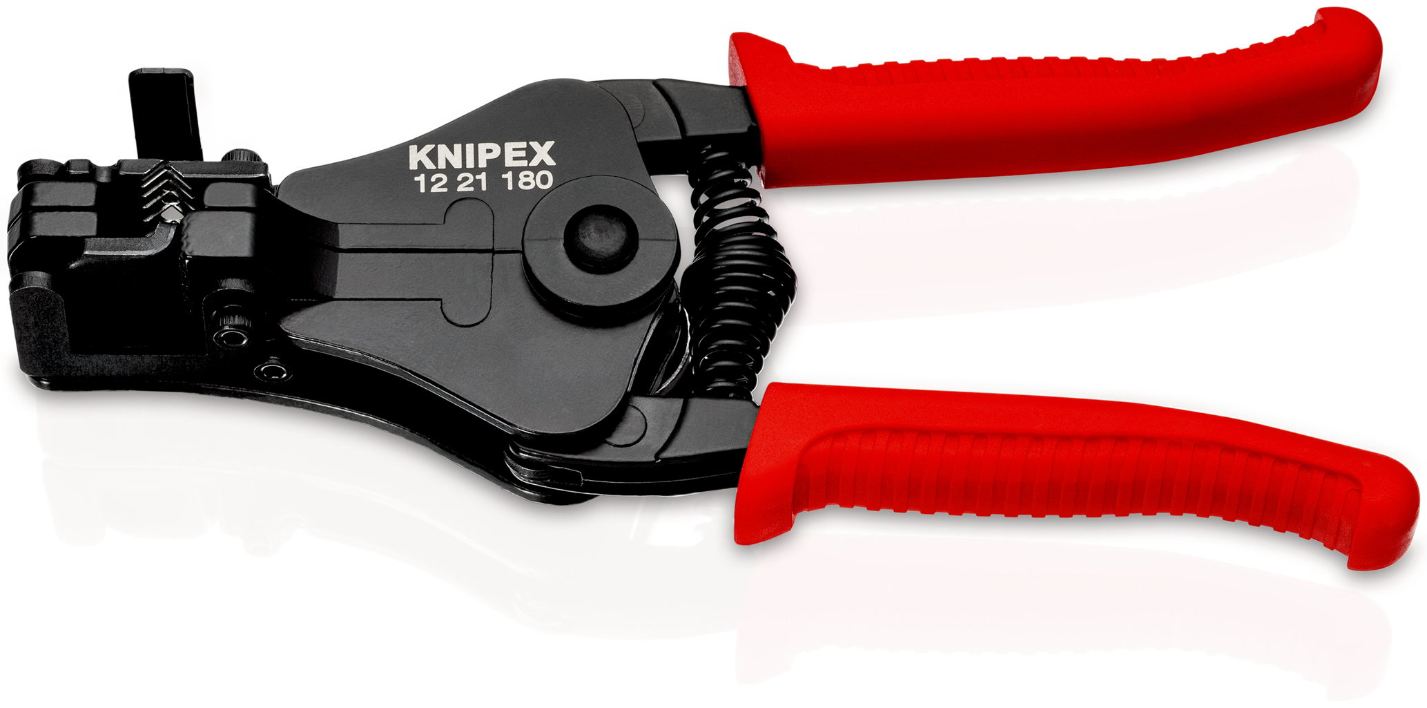 Pince a denuder avec 2 couteaux de forme KNIPEX - 12 21 180 SB