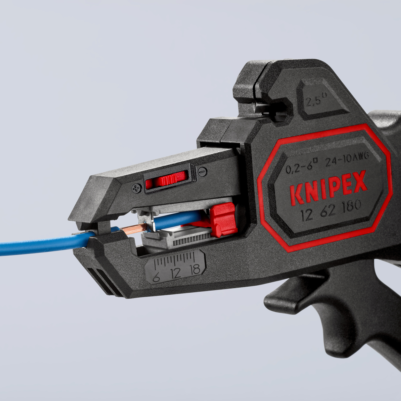 Pince à dénuder KNIPEX ComStrip compacte automatique à réglages fins KNIPEX - 1262180