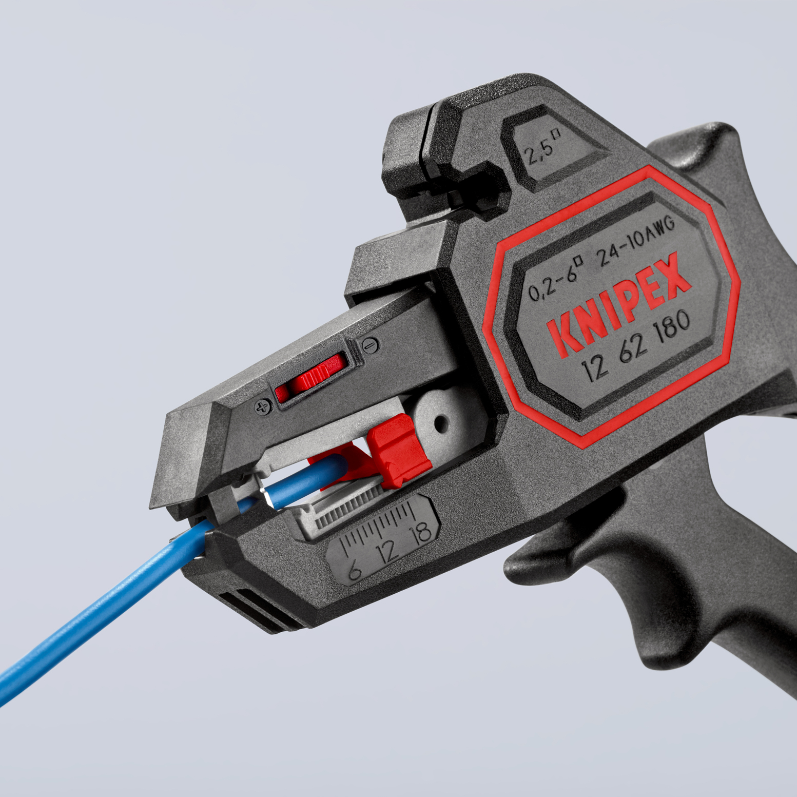 Pince à dénuder KNIPEX ComStrip compacte automatique à réglages fins KNIPEX - 1262180