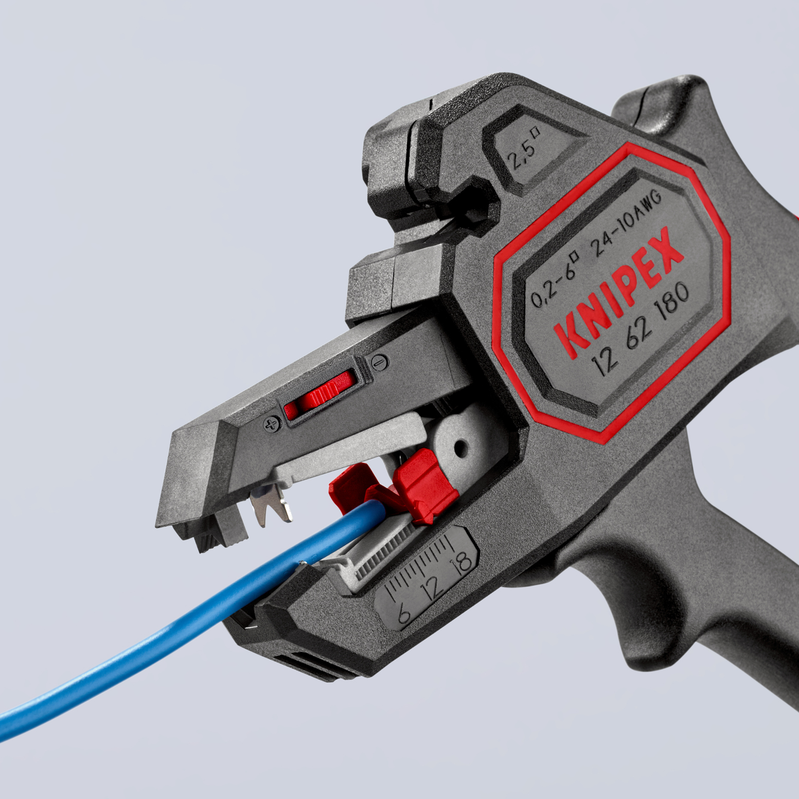 Pince à dénuder KNIPEX ComStrip compacte automatique à réglages fins KNIPEX - 1262180