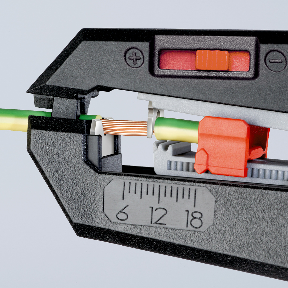 Pince à dénuder KNIPEX ComStrip compacte automatique à réglages fins KNIPEX - 1262180
