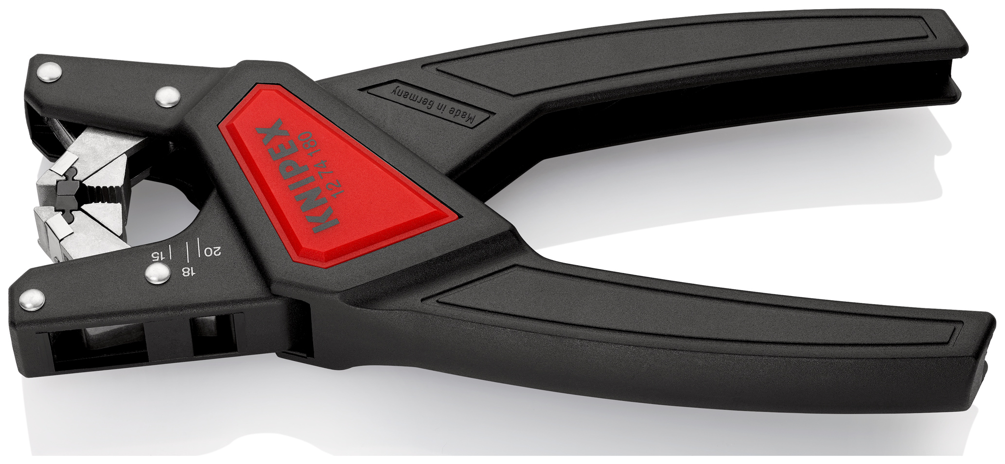 Pince a degainer automatique ø 4,4 à 7,5 KNIPEX - 12 74 180 SB
