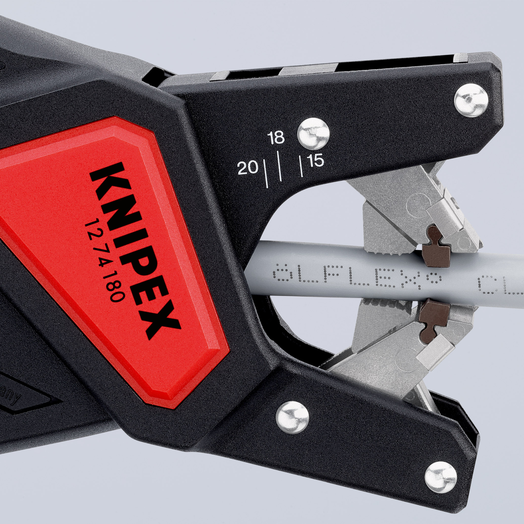 Pince a degainer automatique ø 4,4 à 7,5 KNIPEX - 12 74 180 SB