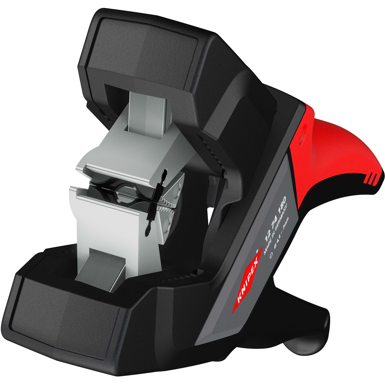 Pince à dégainer automatique câbles de données Ø4 4 à 7 5mm - 180mm - Bi-matière KNIPEX - 1274180