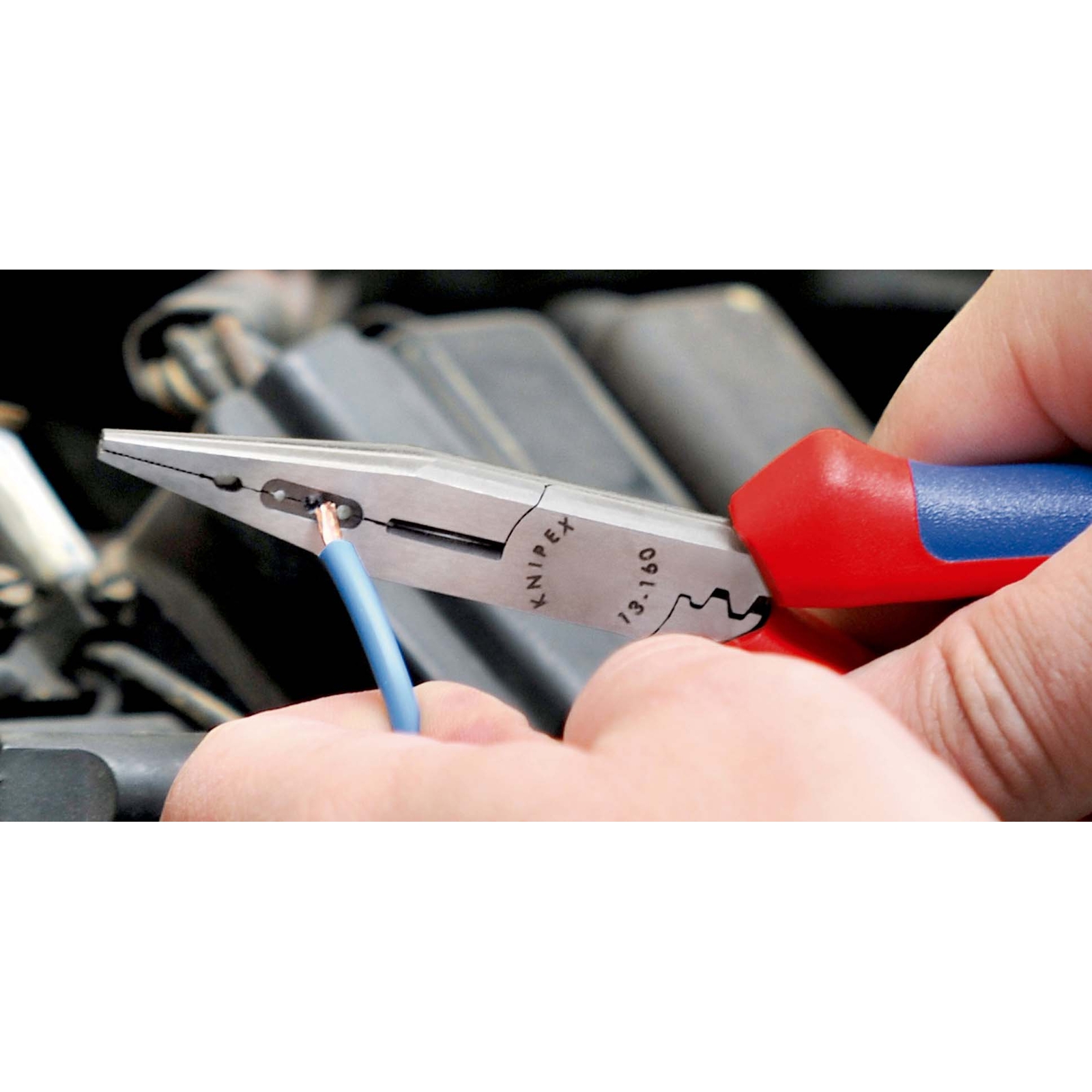 Pince multifonctions 4 outils en 1 - 160mm - Gainage PVC KNIPEX - 1301614
