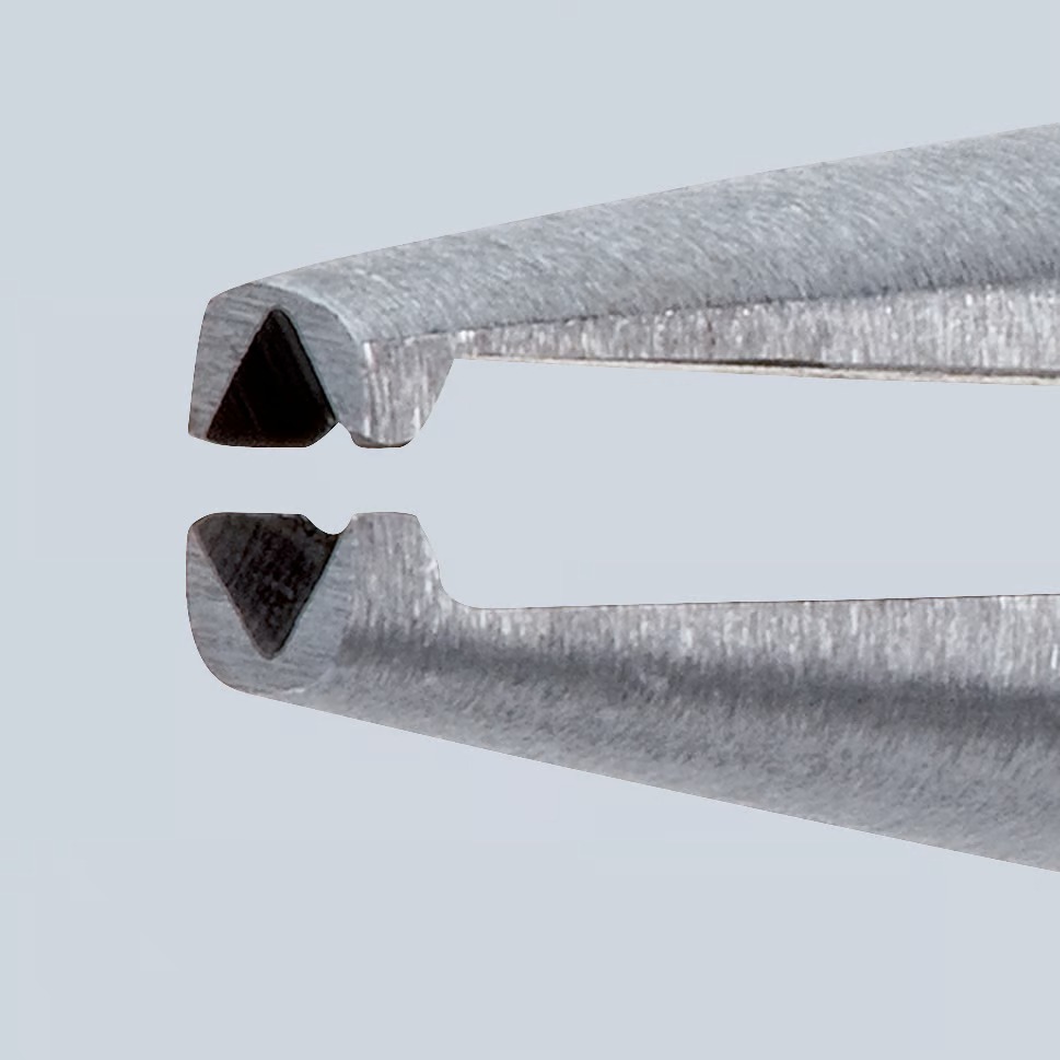 Pince à dénuder avec prisme de dénudage précis D0,6mm - 160mm - Gainage PVC KNIPEX - 1561160