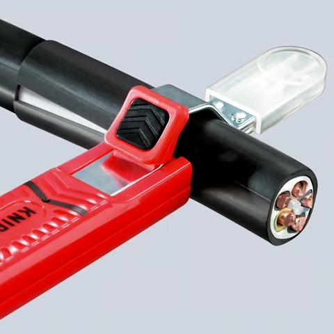Outil à dégainer câbles ronds ø8-28mm KNIPEX - 16 20 28 SB