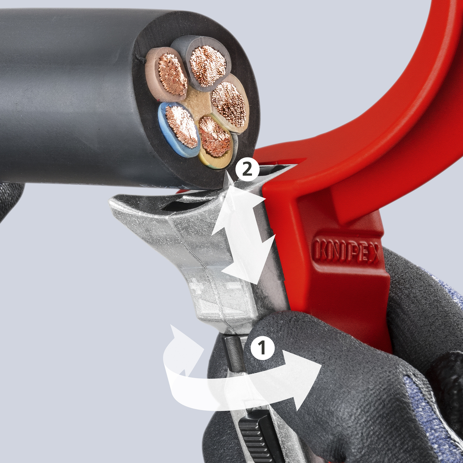 KNIPEX OUTIL A DEGAINER CABLES STX 60 KNIPEX - 1645220