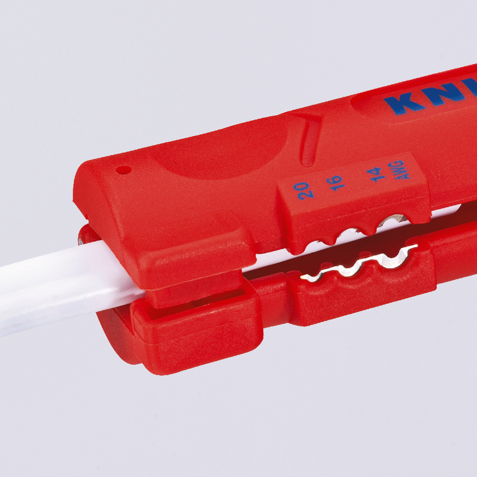 Outil à dégainer pour câbles plats et ronds KNIPEX - 16 64 125 SB